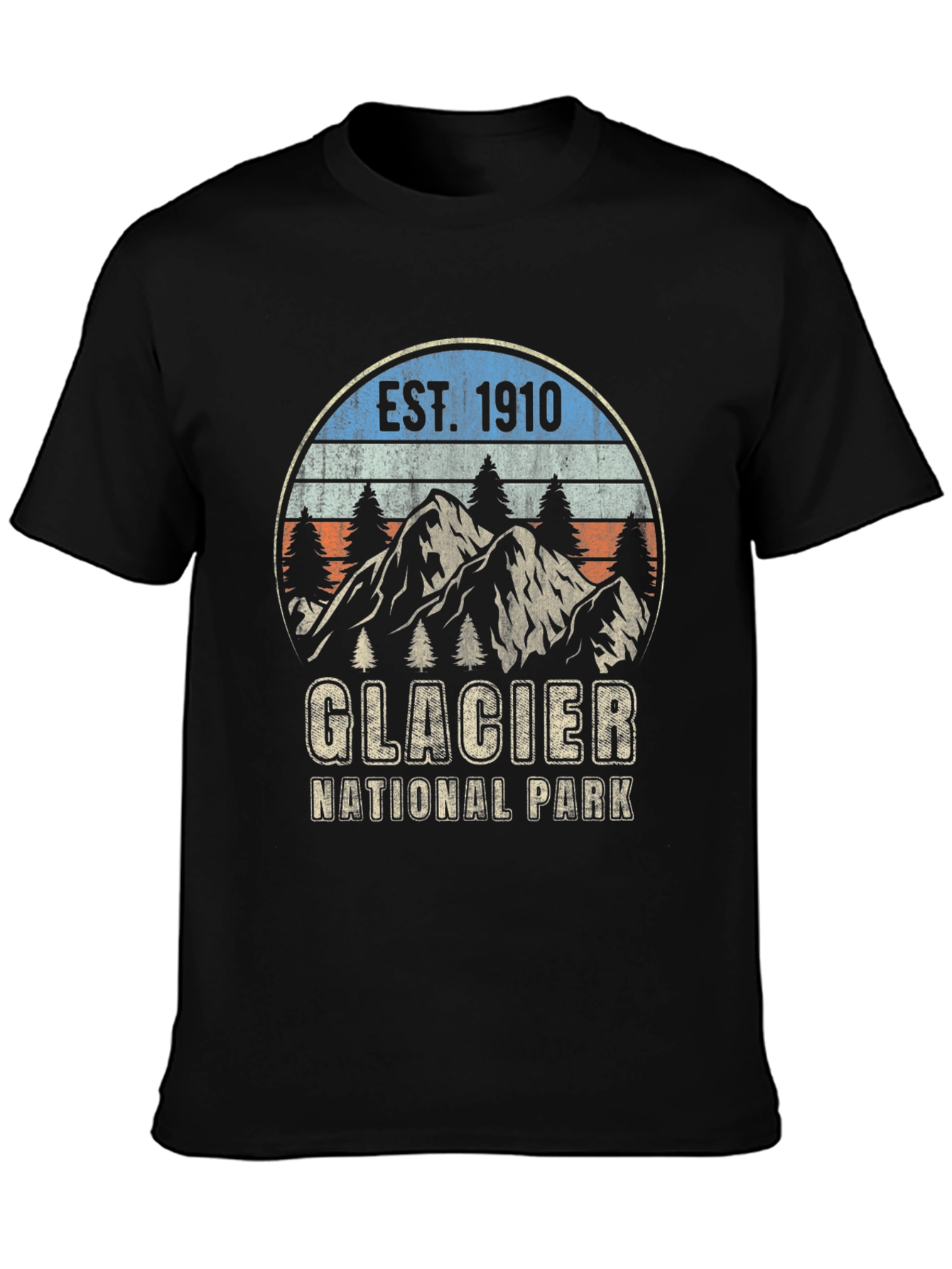 Glacier National Park EST 1910 T-Shirt