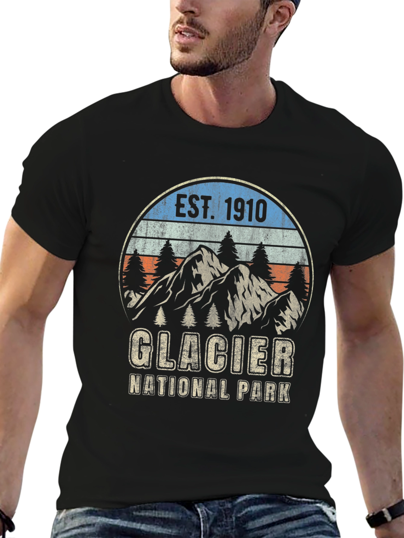 Glacier National Park EST 1910 T-Shirt