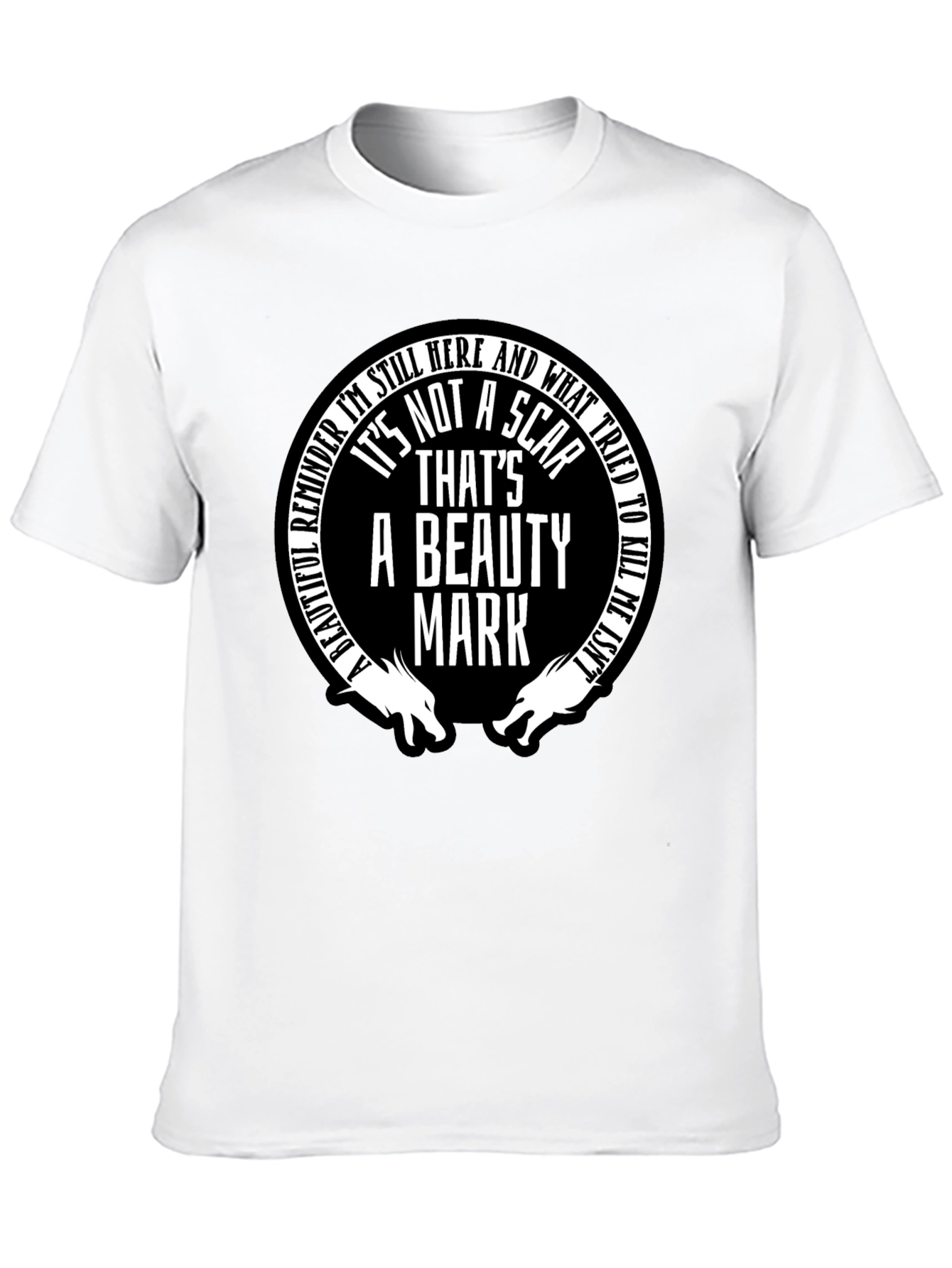Beauty Mark Graphic Tee - Motivational T-Shirt