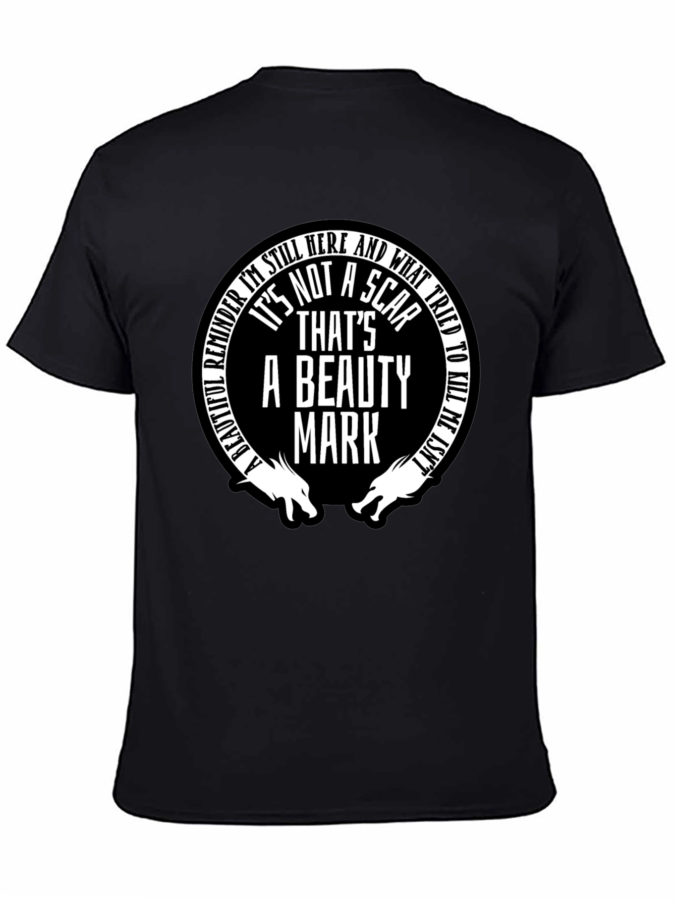 Beauty Mark Graphic Tee - Motivational T-Shirt