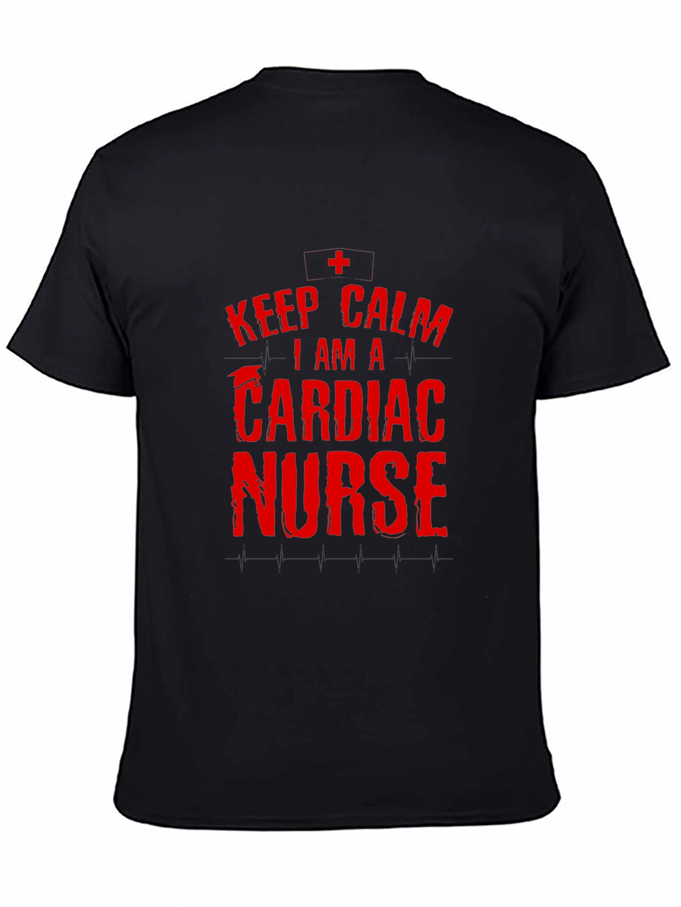 Cardiac Nurse T-Shirt - Keep Calm Graphic Tee