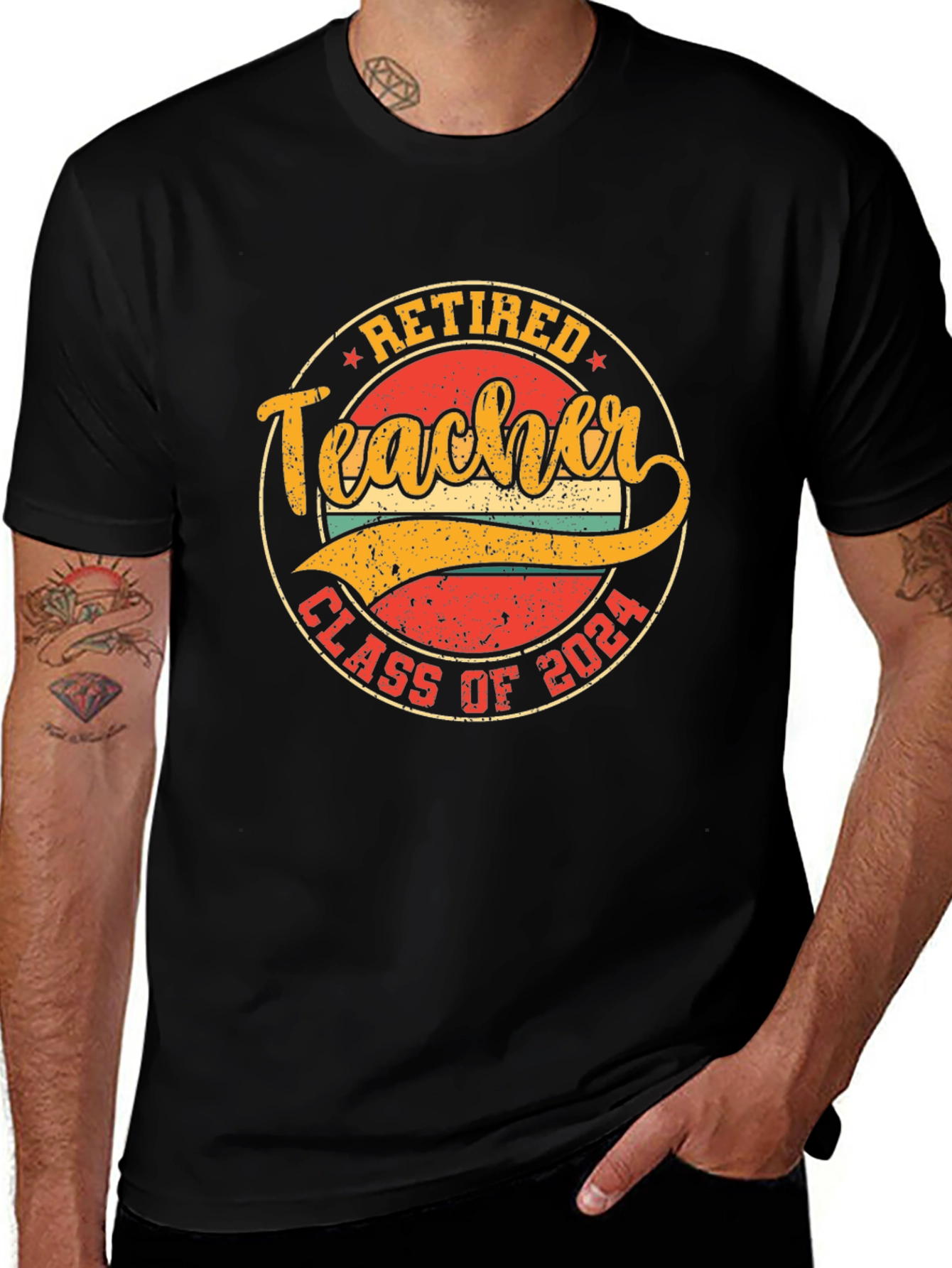Retired Teacher Class of 2024 T-Shirt
