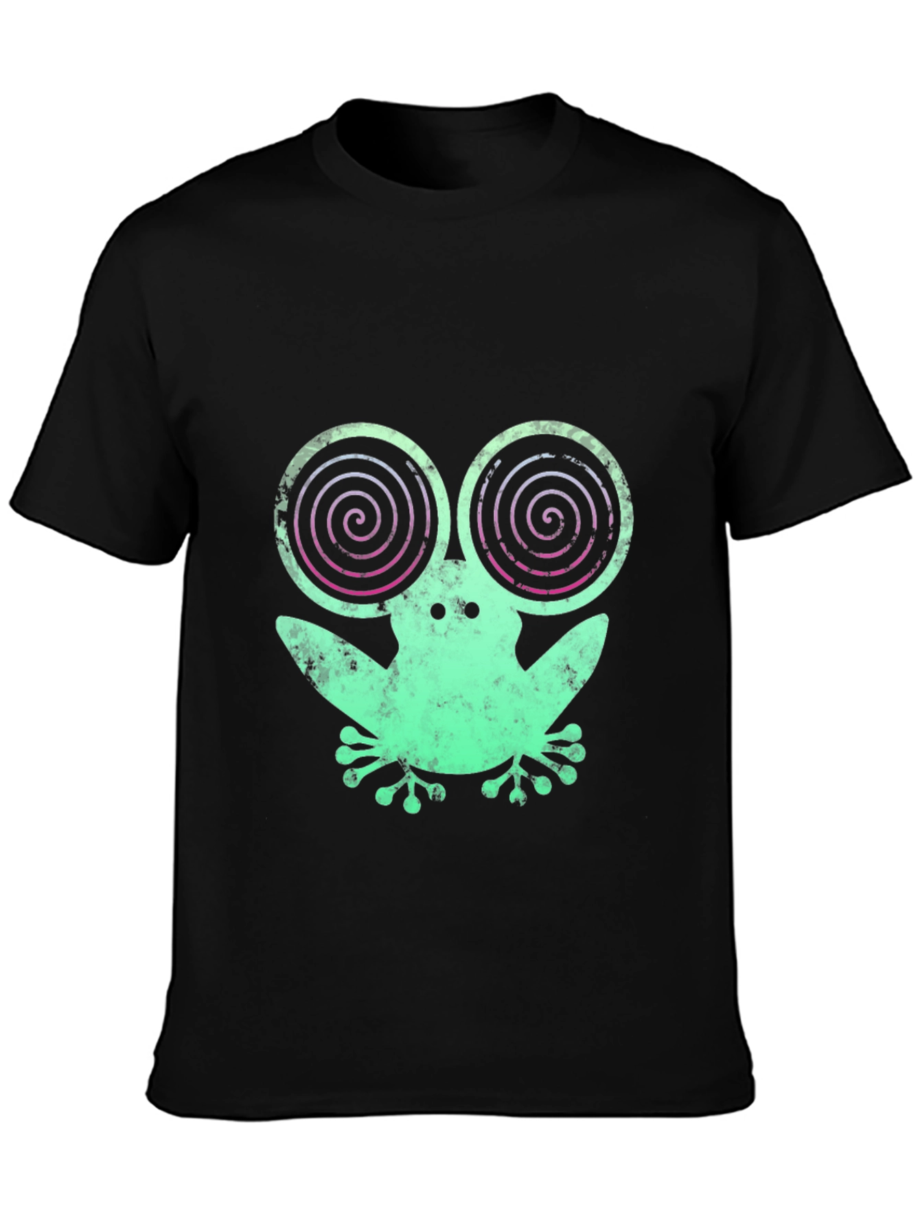Hypnotic Frog Tee - Quirky Graphic T-Shirt