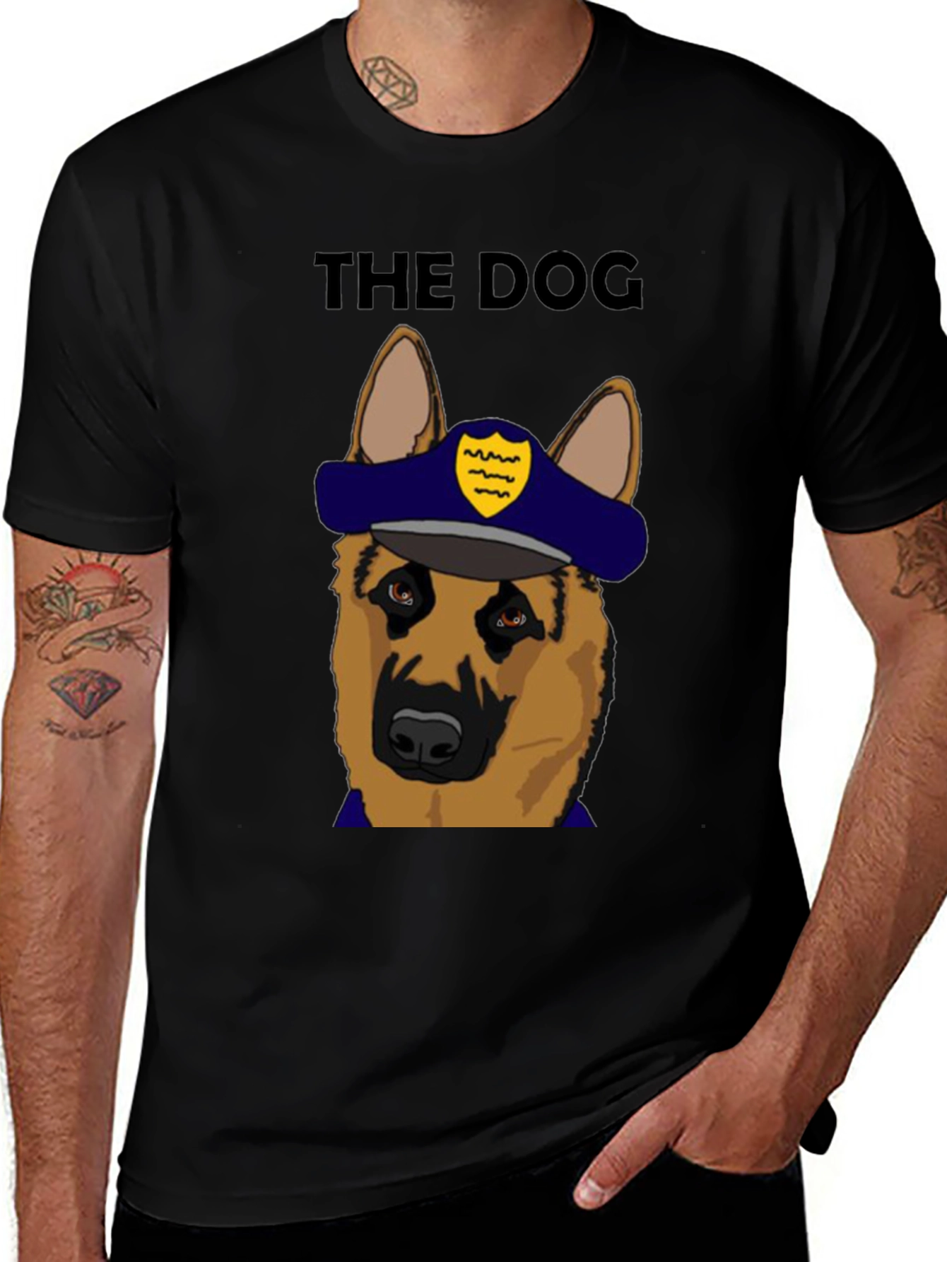 The Dog Police T-Shirt - Canine Officer Design