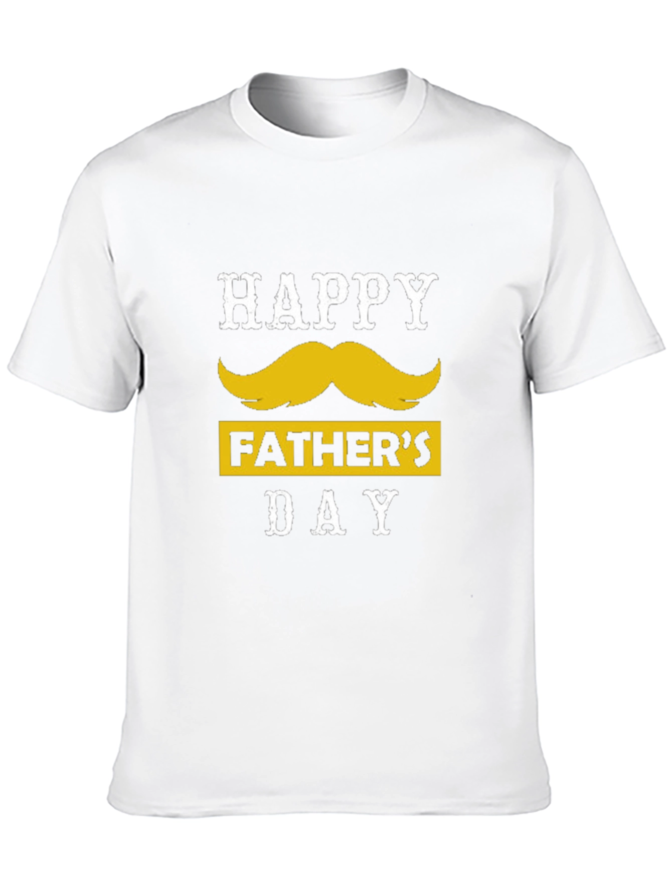 Happy Fathers Day Mustache T-Shirt