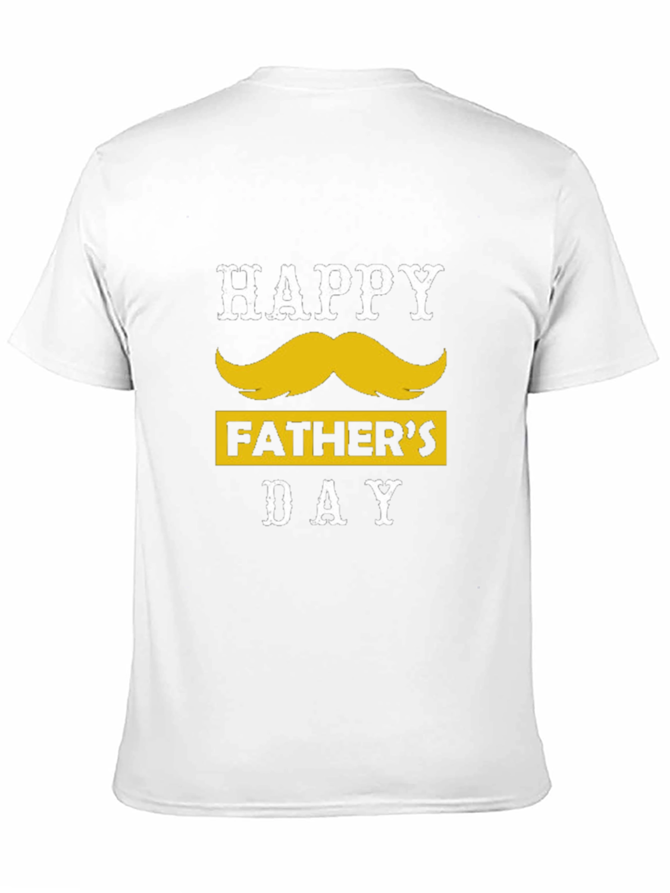 Happy Fathers Day Mustache T-Shirt