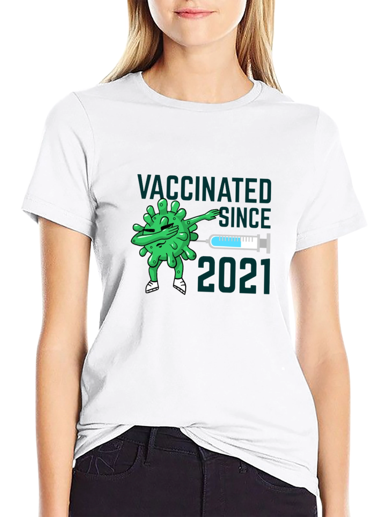 Vaccinated Since 2021 Graphic Tee