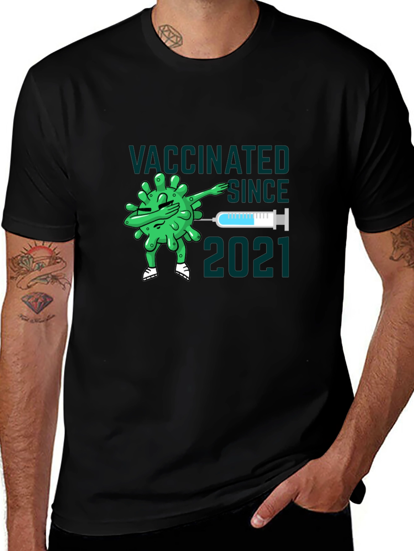 Vaccinated Since 2021 Graphic Tee