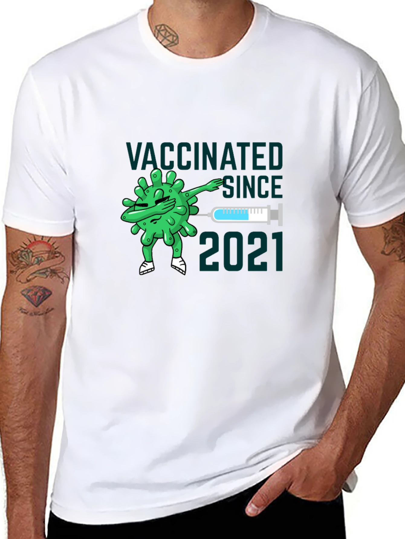 Vaccinated Since 2021 Graphic Tee