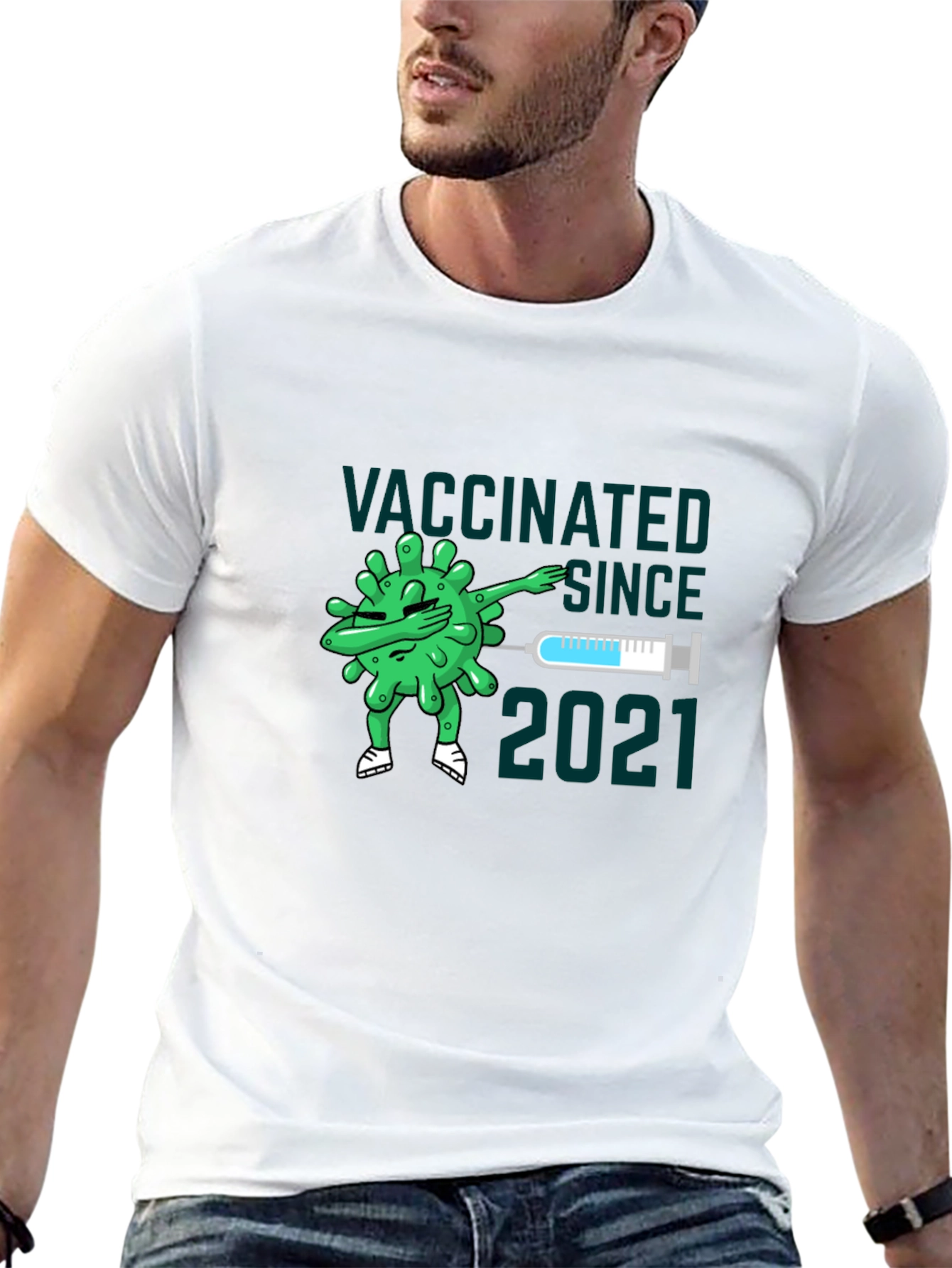 Vaccinated Since 2021 Graphic Tee