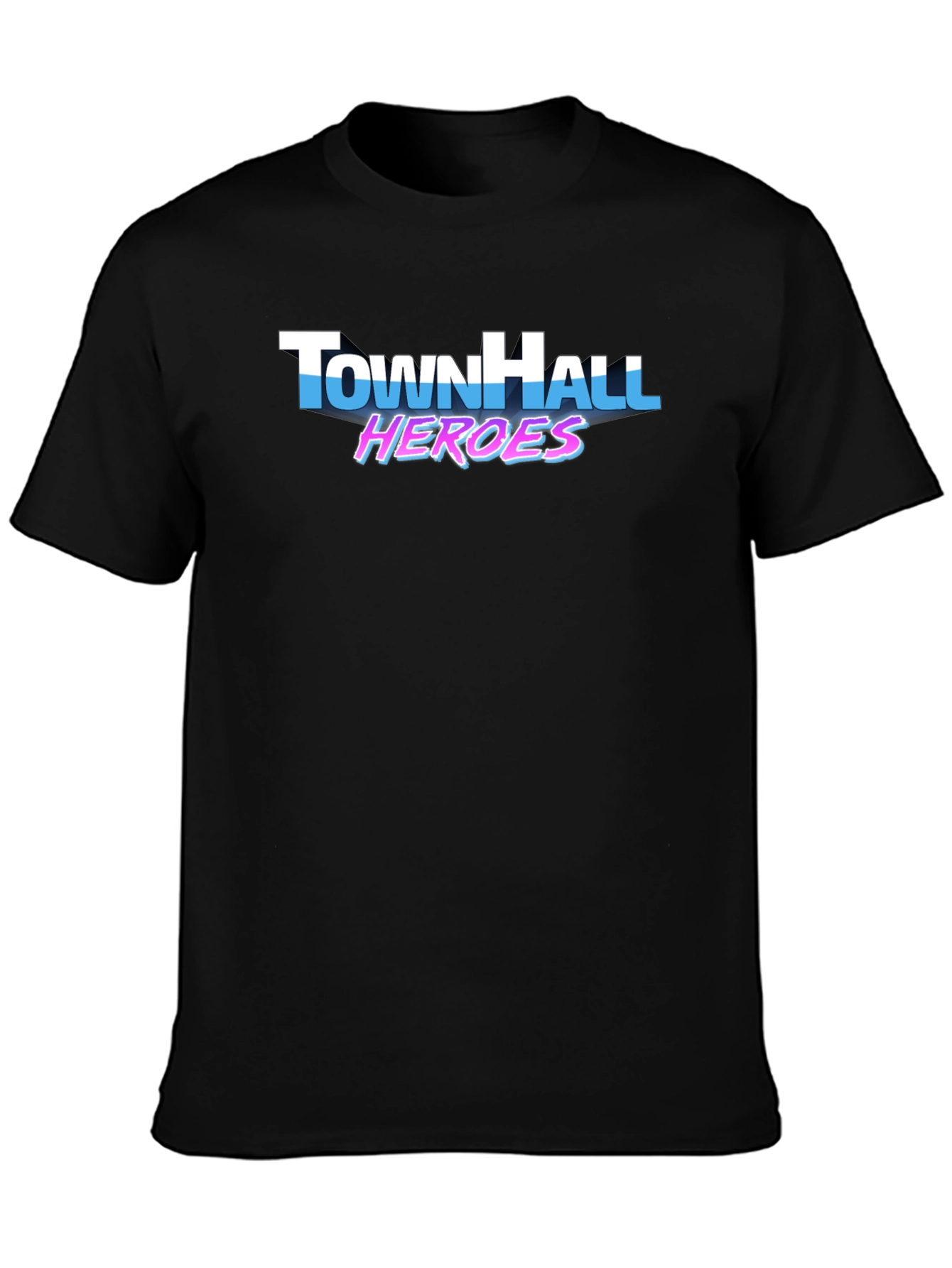 TownHall Heroes Graphic Print T-Shirt