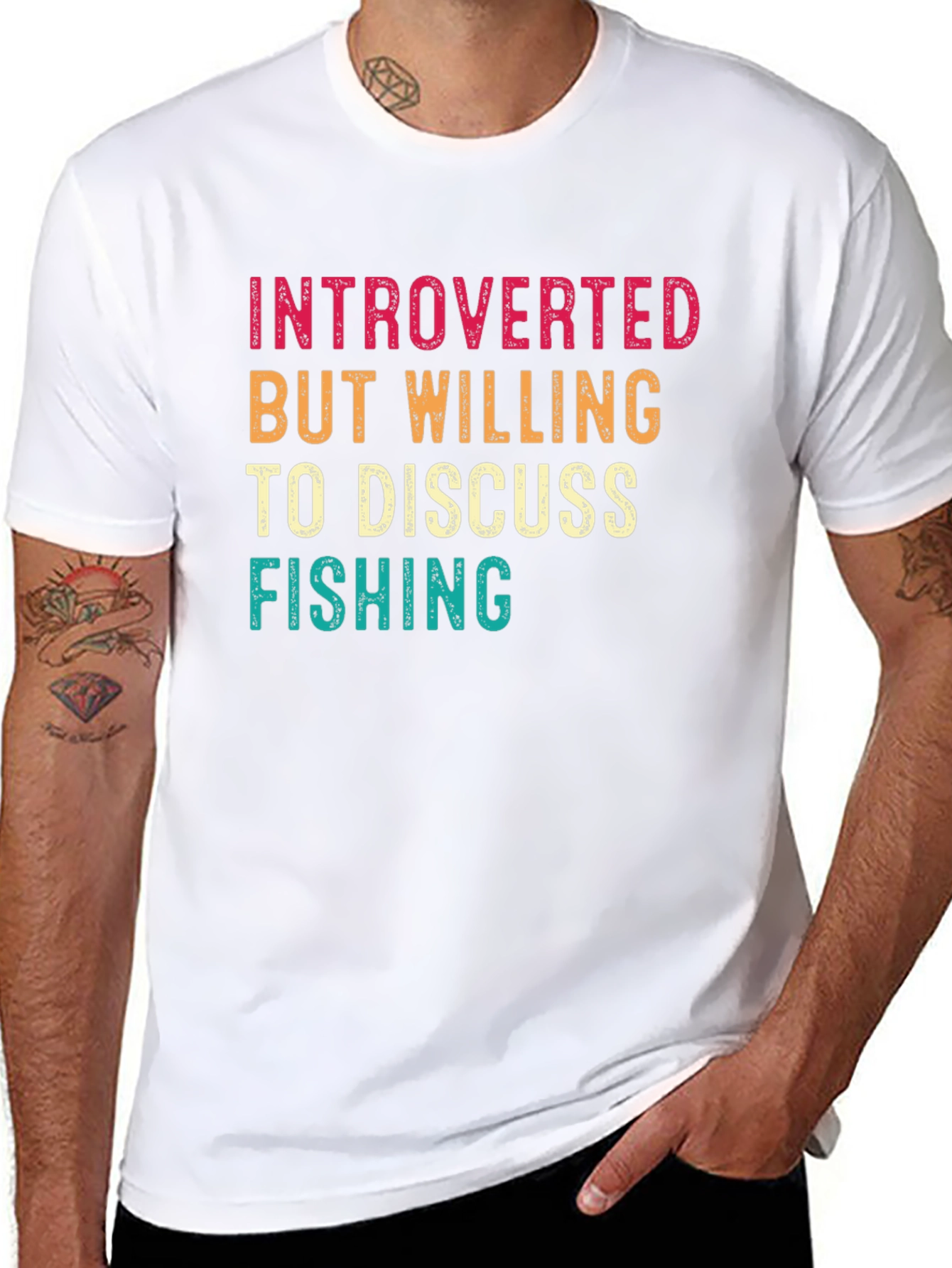 Introverted Fishing T-Shirt