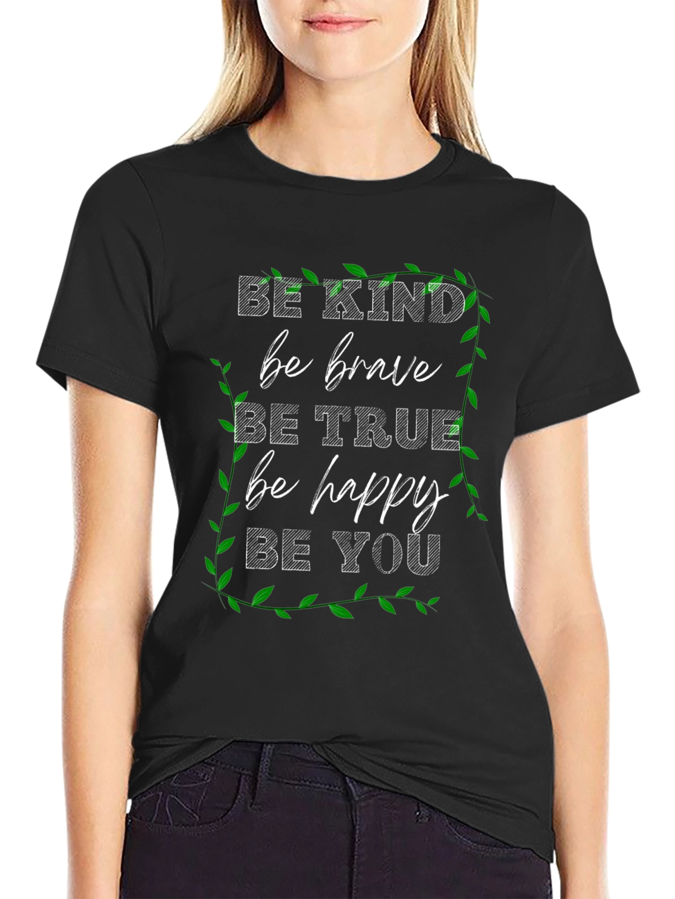 Be Kind Inspirational Graphic T-Shirt