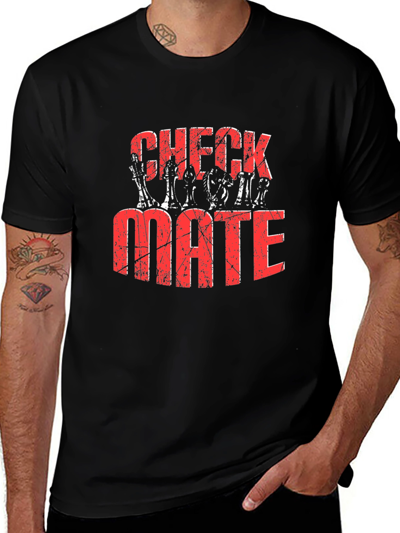 Checkmate Chess Graphic T-Shirt