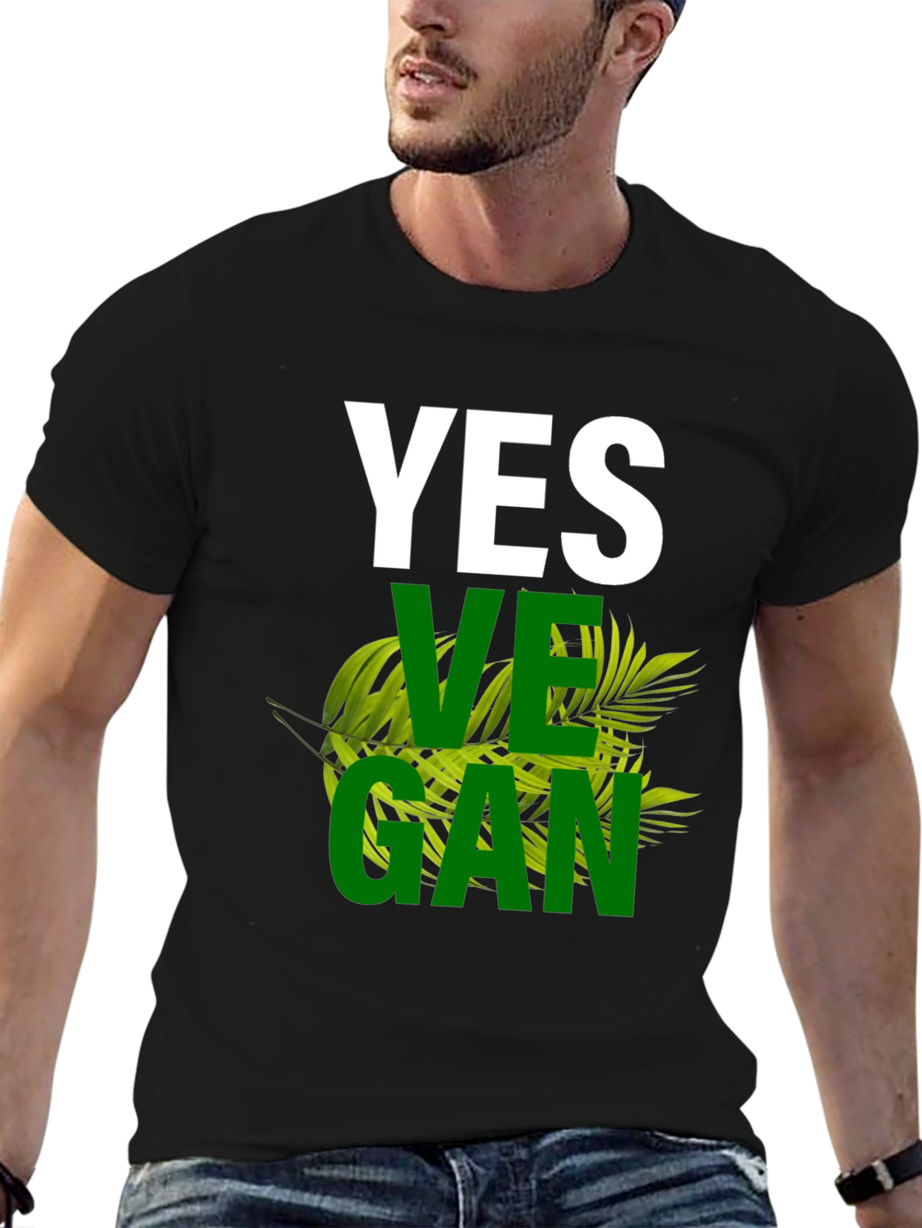 Yes Vegan Graphic T-Shirt