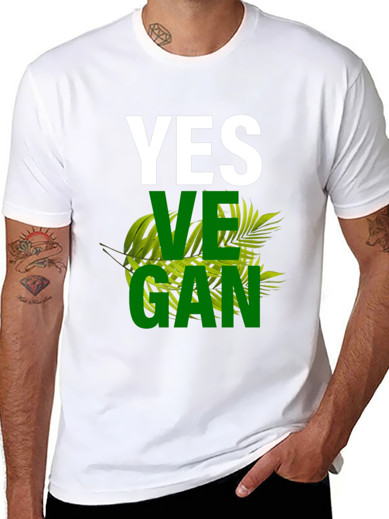 Yes Vegan Graphic T-Shirt