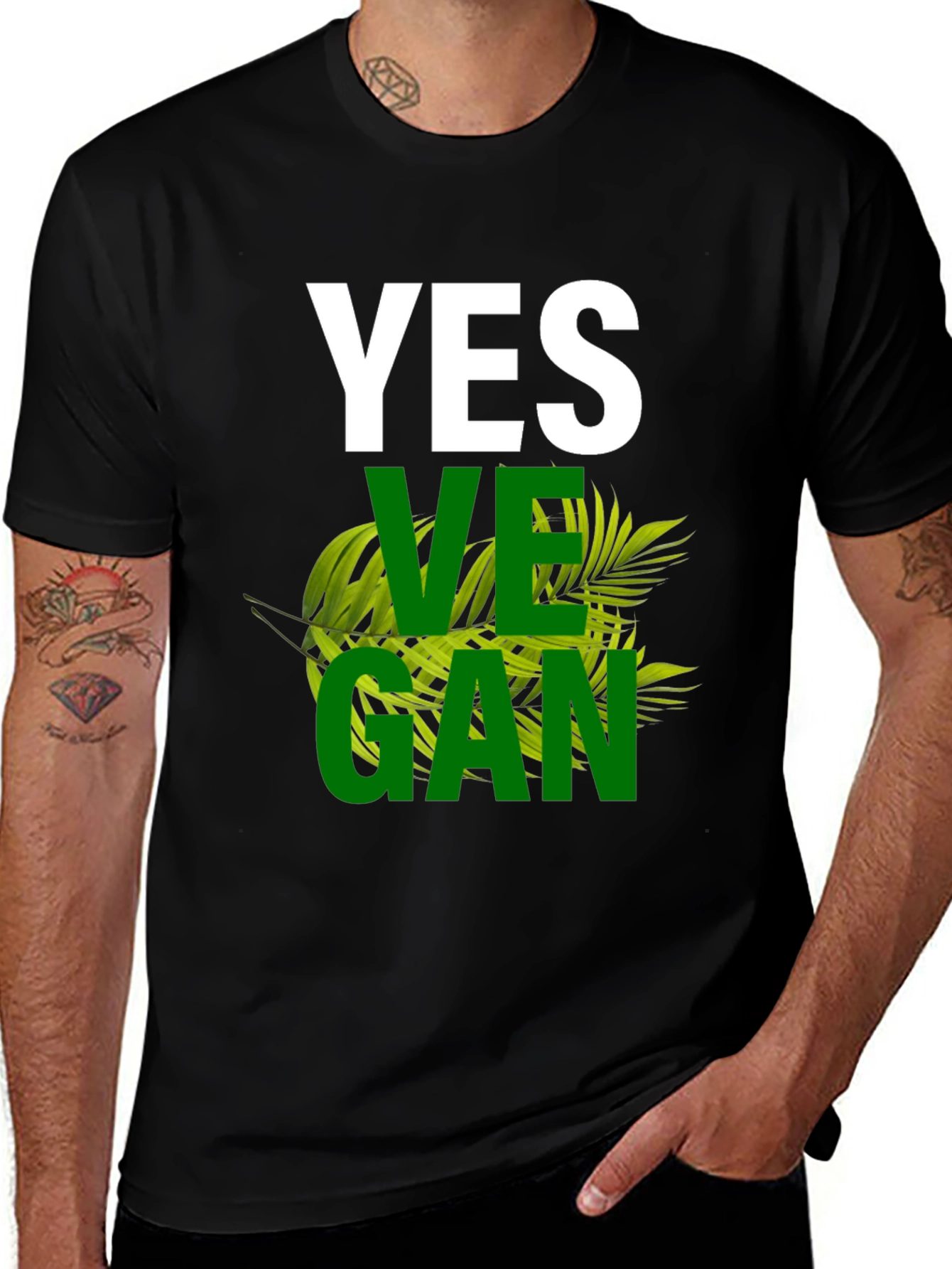 Yes Vegan Graphic T-Shirt