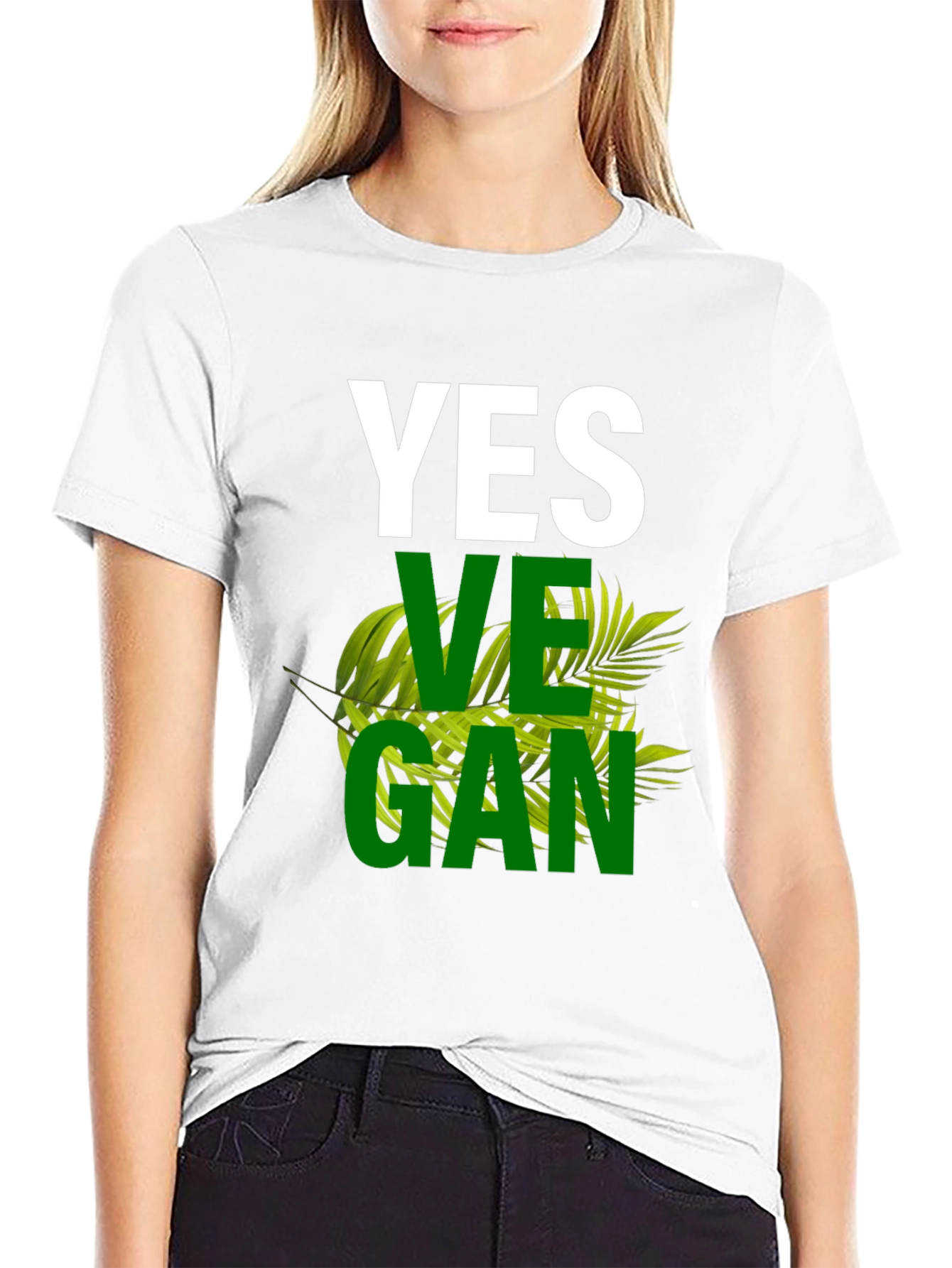 Yes Vegan Graphic T-Shirt