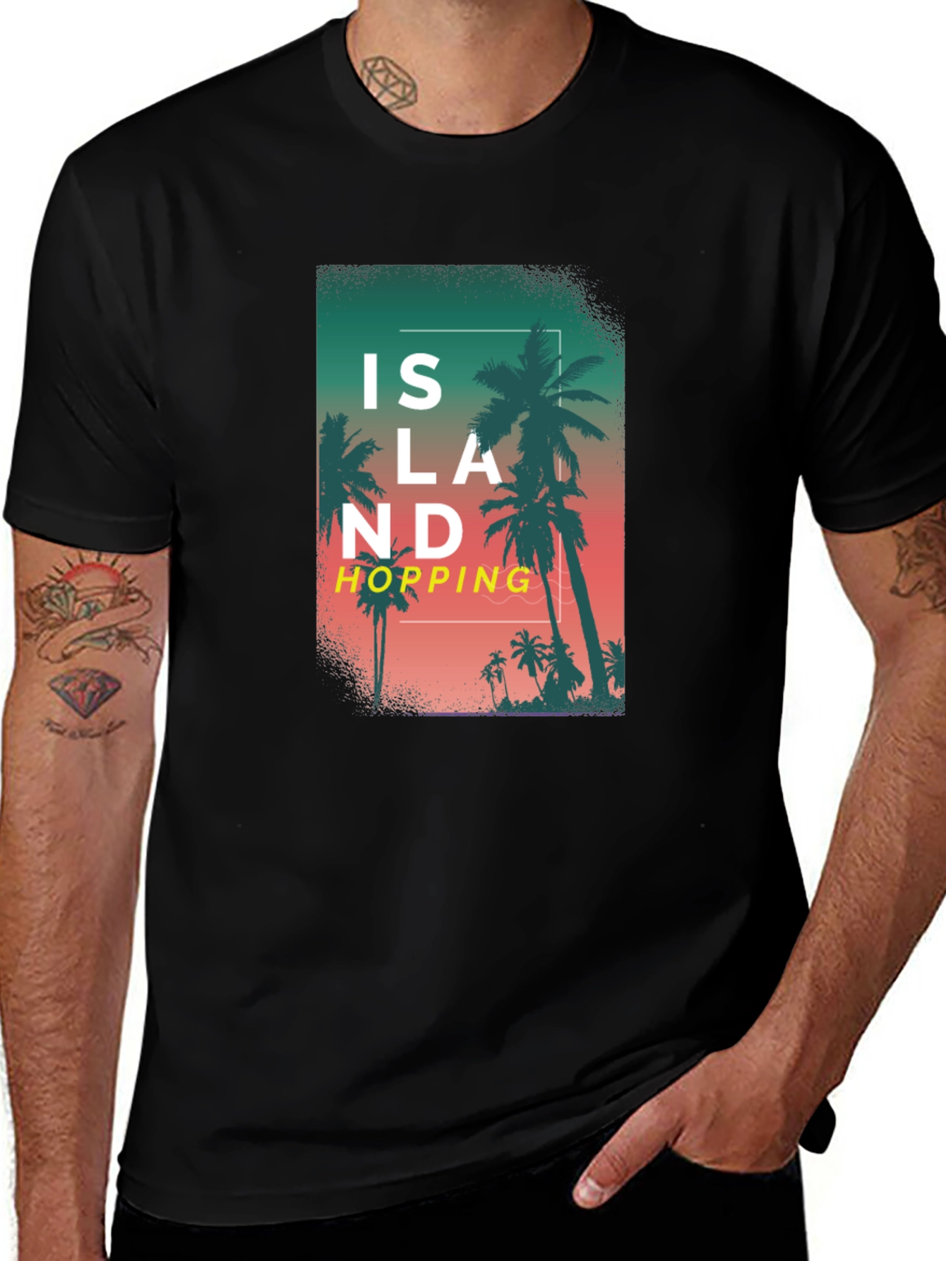 Island Hopping Graphic T-Shirt
