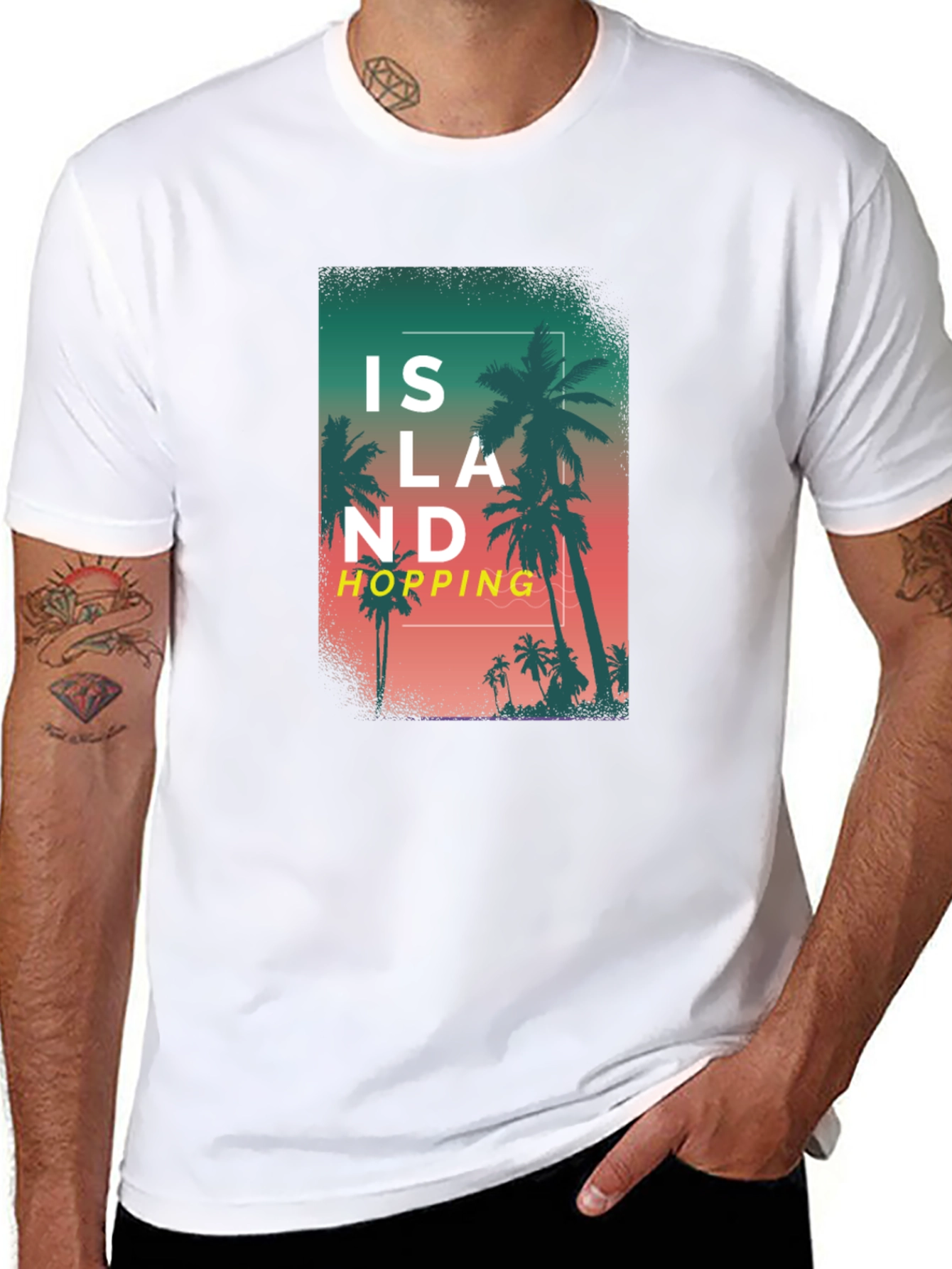 Island Hopping Graphic T-Shirt