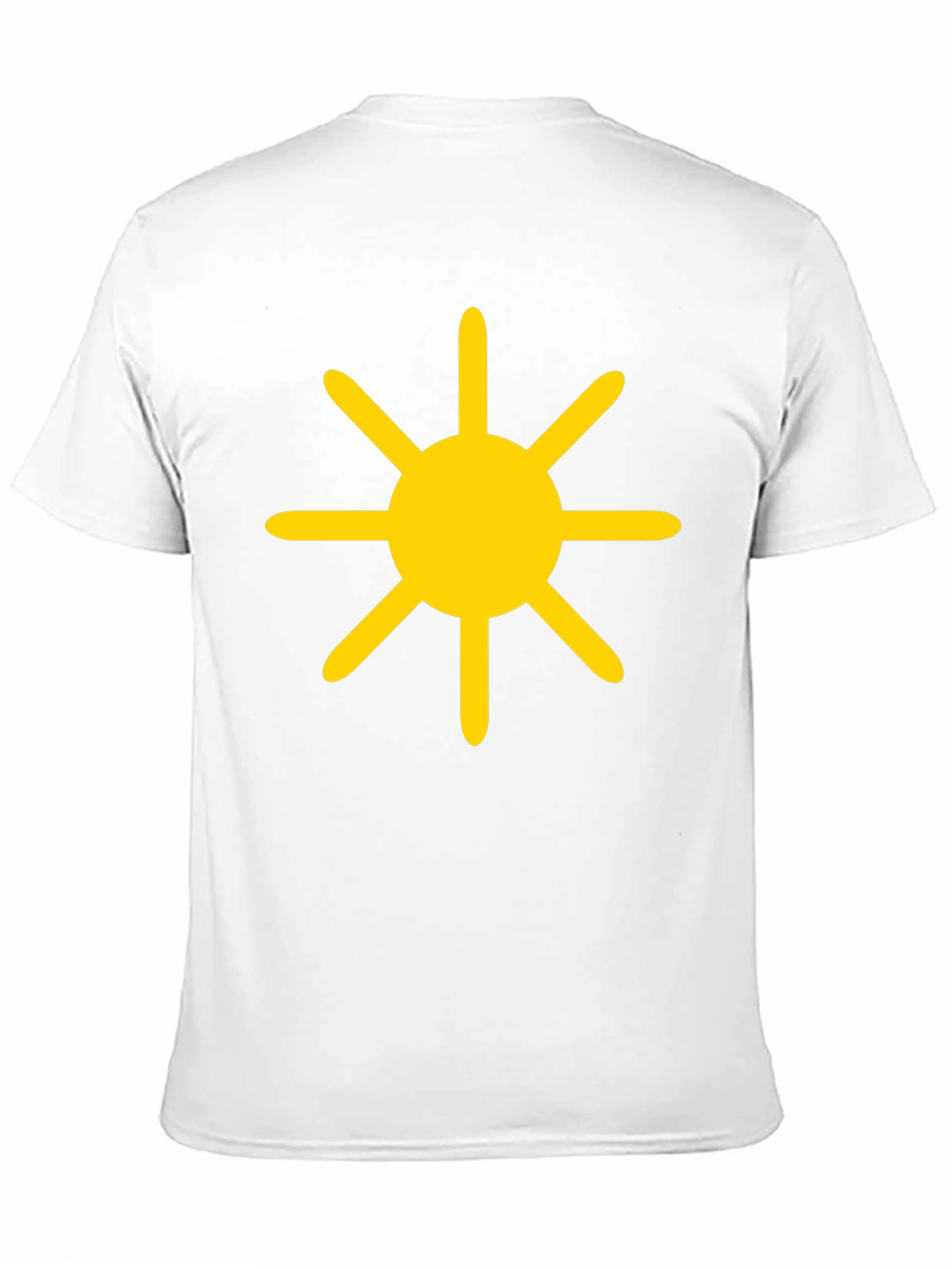 Sunburst Graphic Tee - Black Cotton Blend