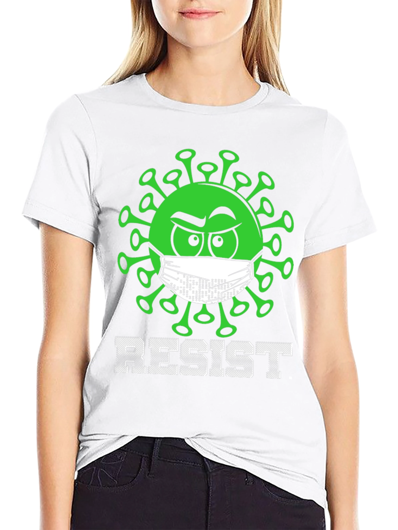 Resist Virus Graphic T-Shirt