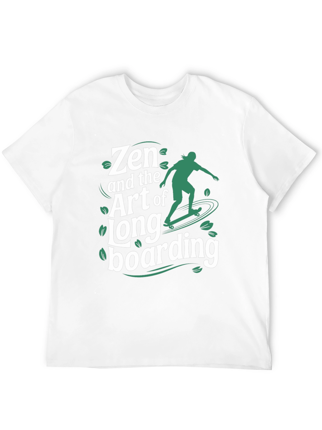 Zen & the Art of Longboarding Graphic T-Shirt