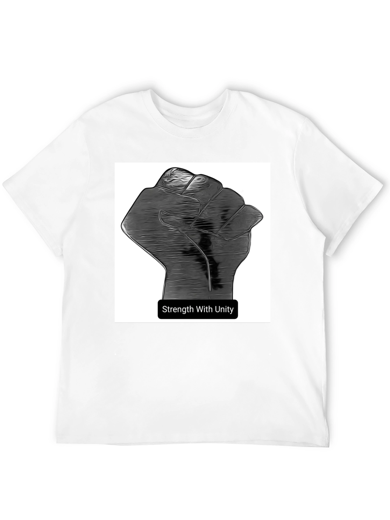 Unity Strength Graphic Tee - Black