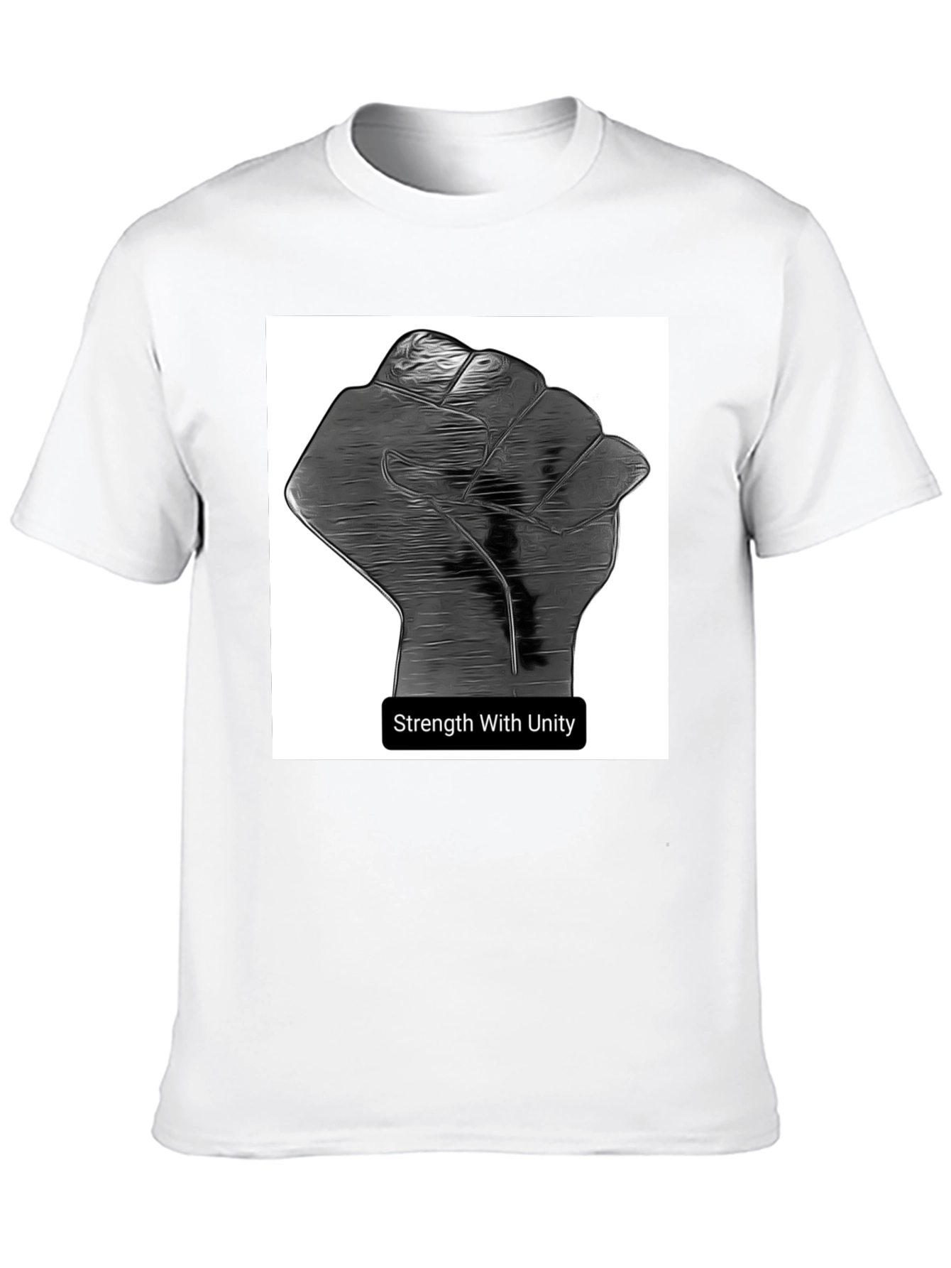 Unity Strength Graphic Tee - Black