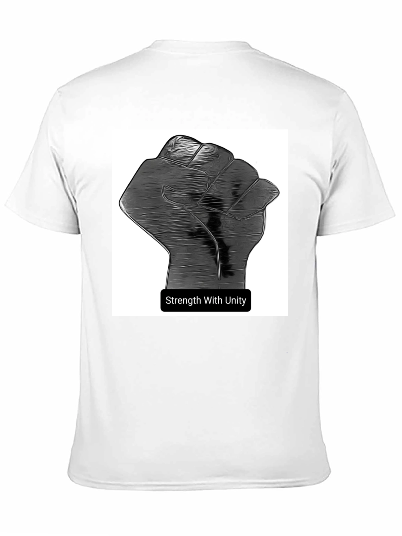 Unity Strength Graphic Tee - Black