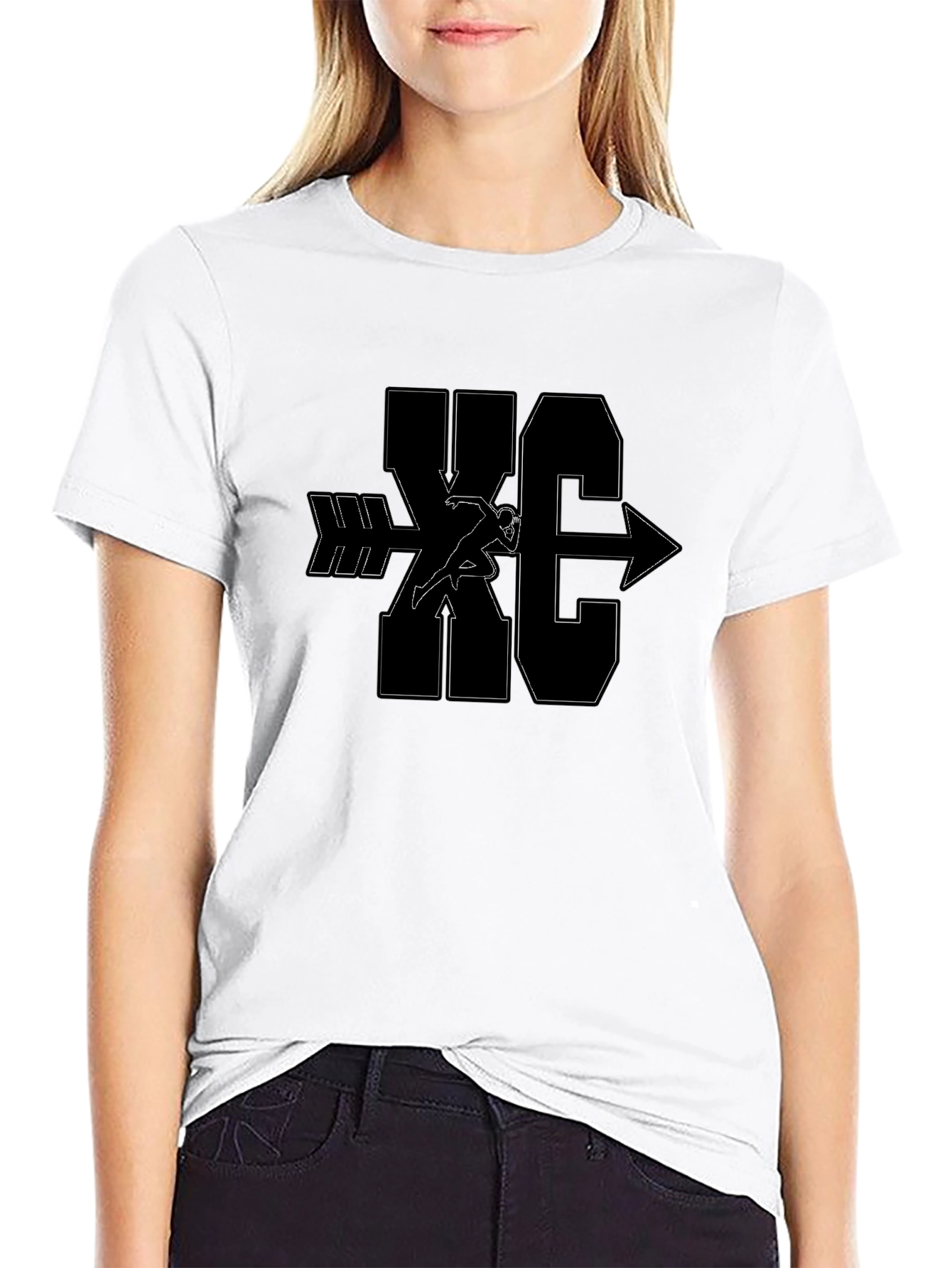 KC Cross Country T-Shirt - Arrow Design
