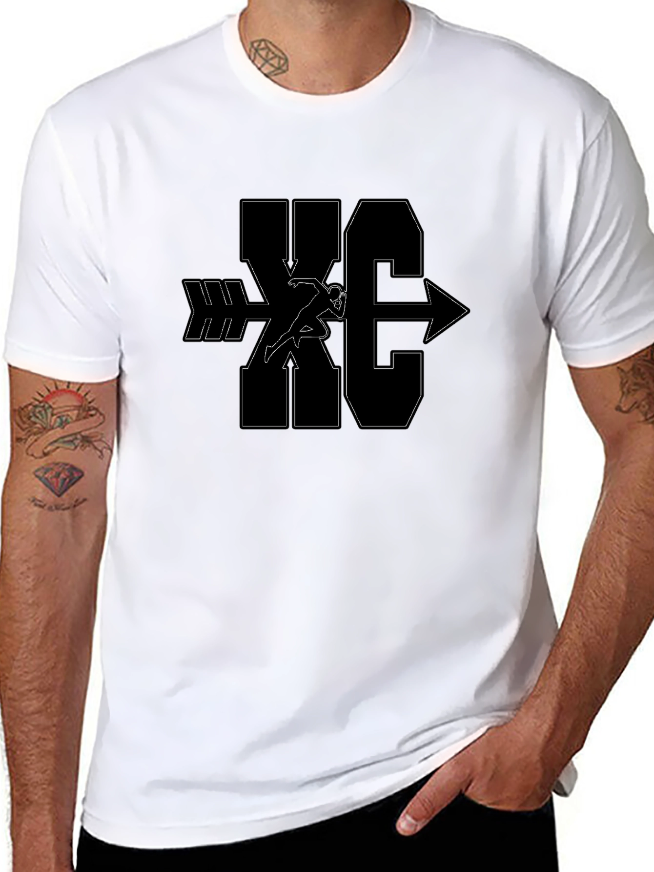 KC Cross Country T-Shirt - Arrow Design