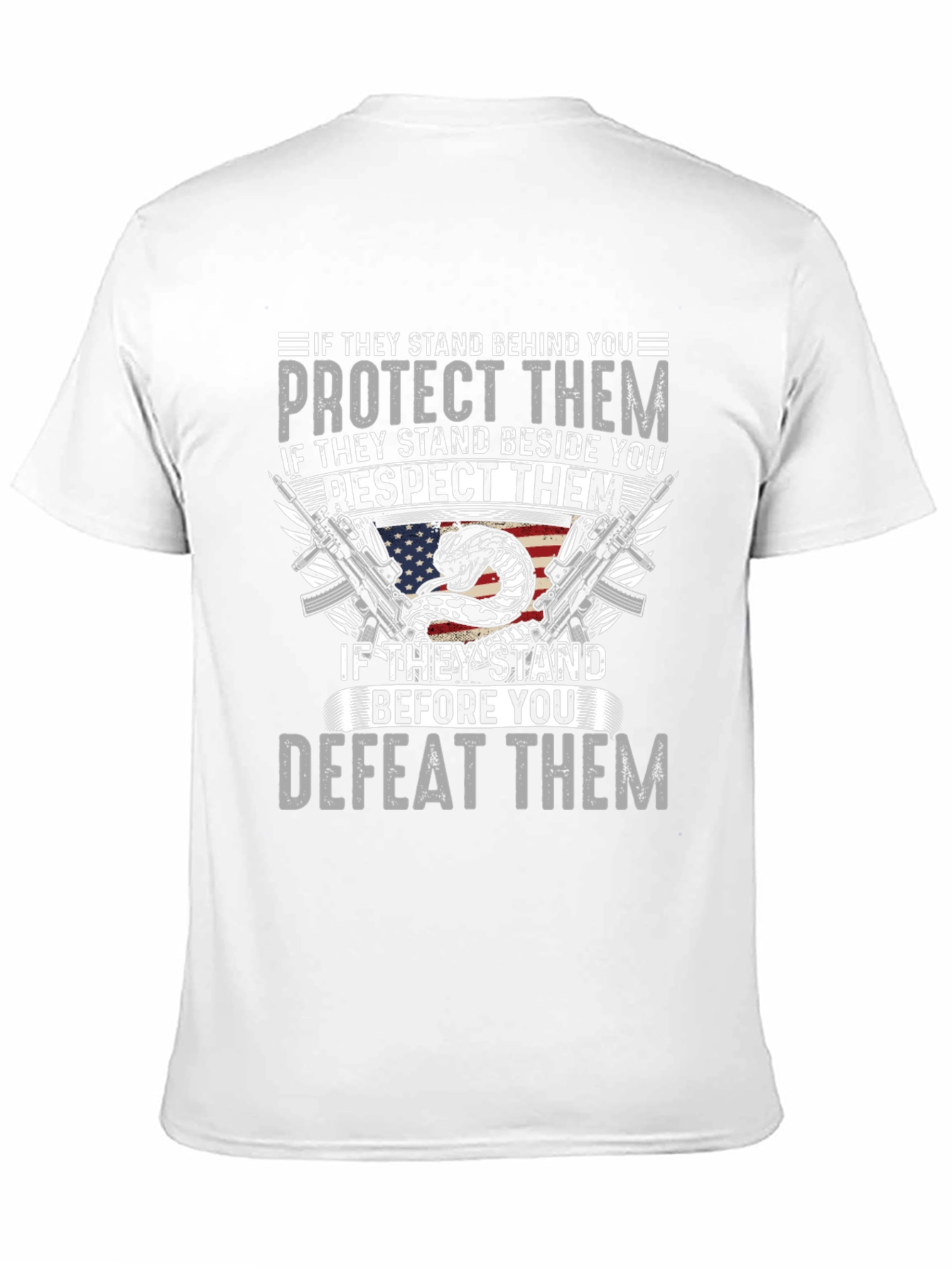 Patriotic Protect Respect Defeat T-Shirt