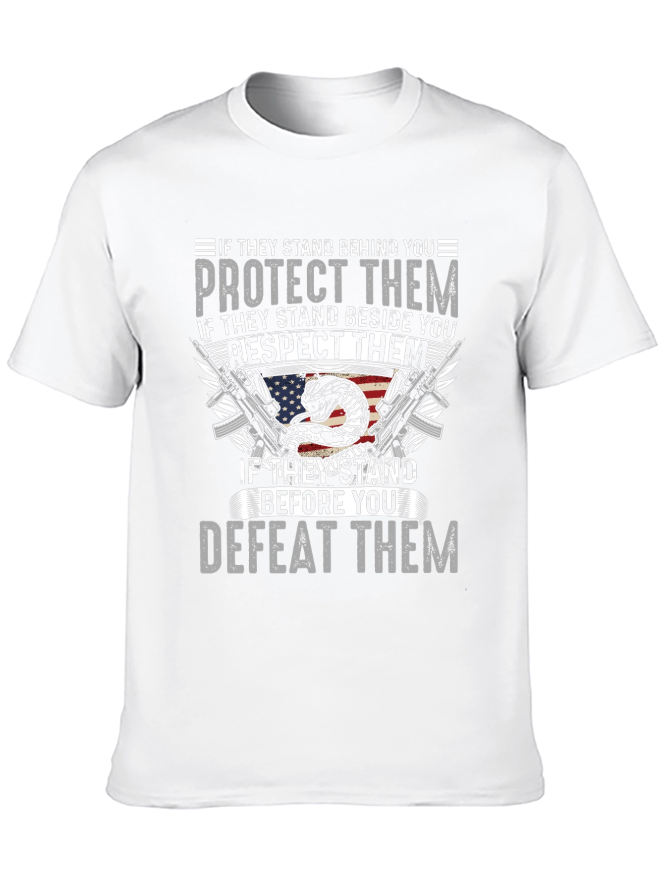 Patriotic Protect Respect Defeat T-Shirt