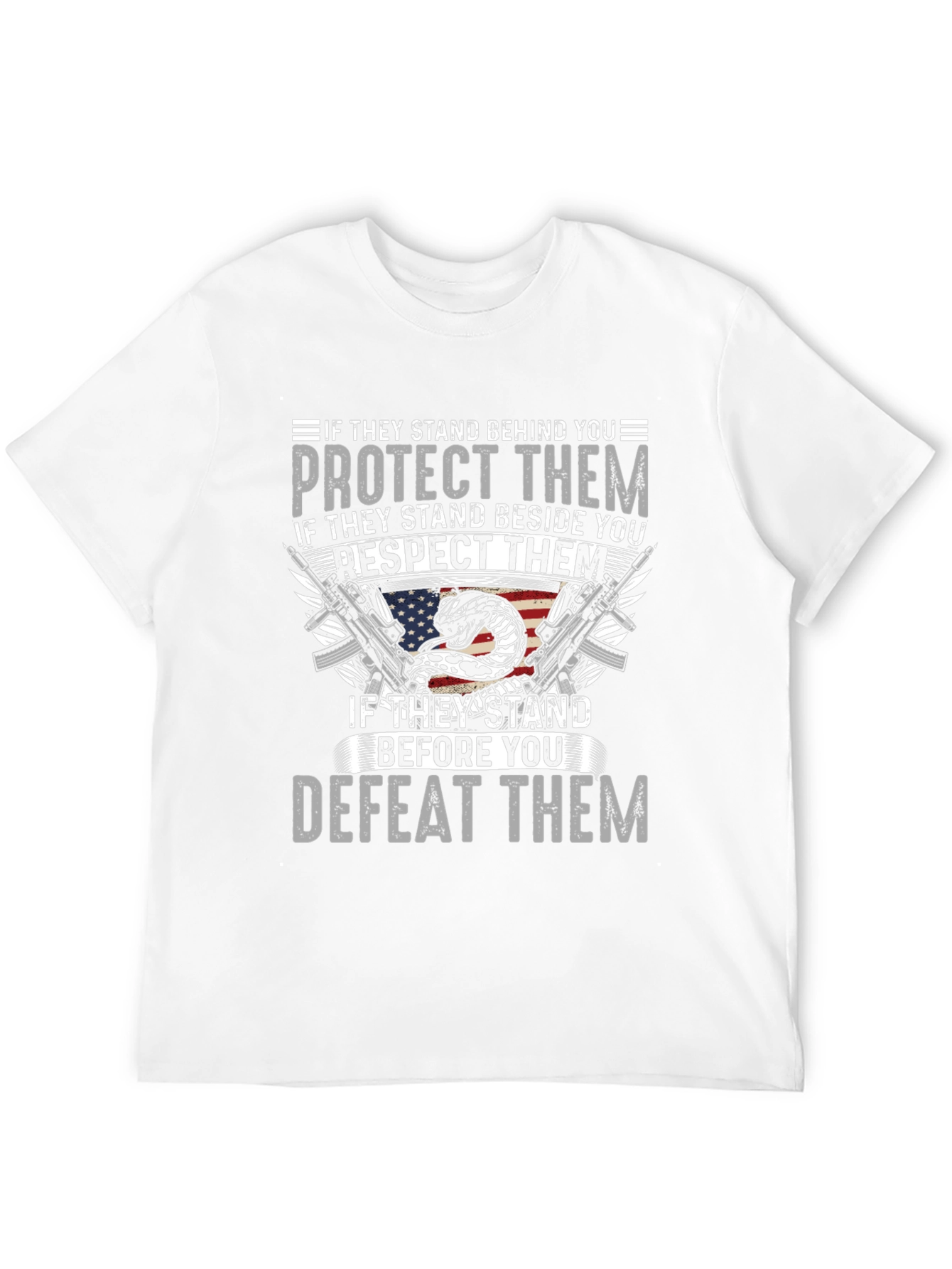 Patriotic Protect Respect Defeat T-Shirt