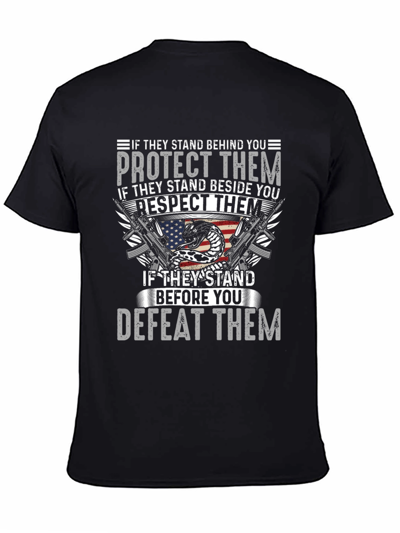 Patriotic Protect Respect Defeat T-Shirt