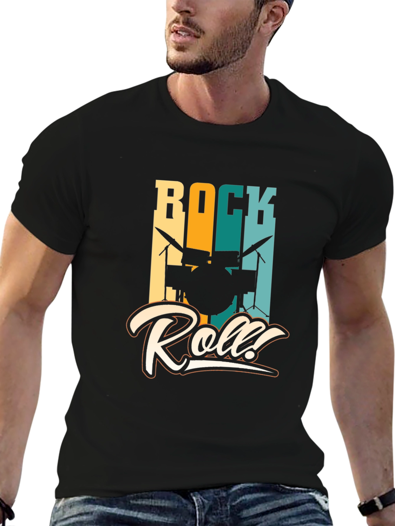 Rock and Roll Drummer T-Shirt