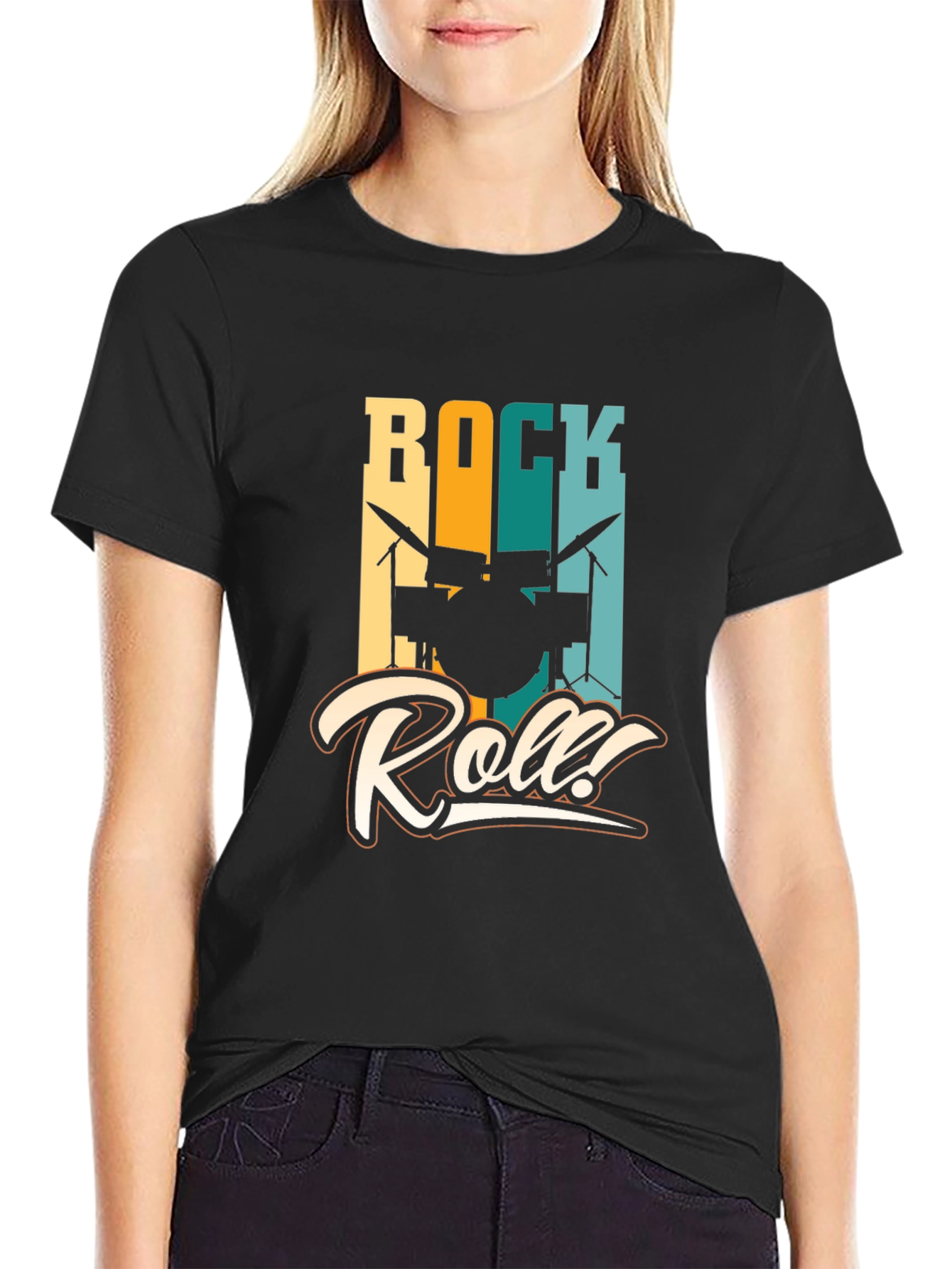 Rock and Roll Drummer T-Shirt