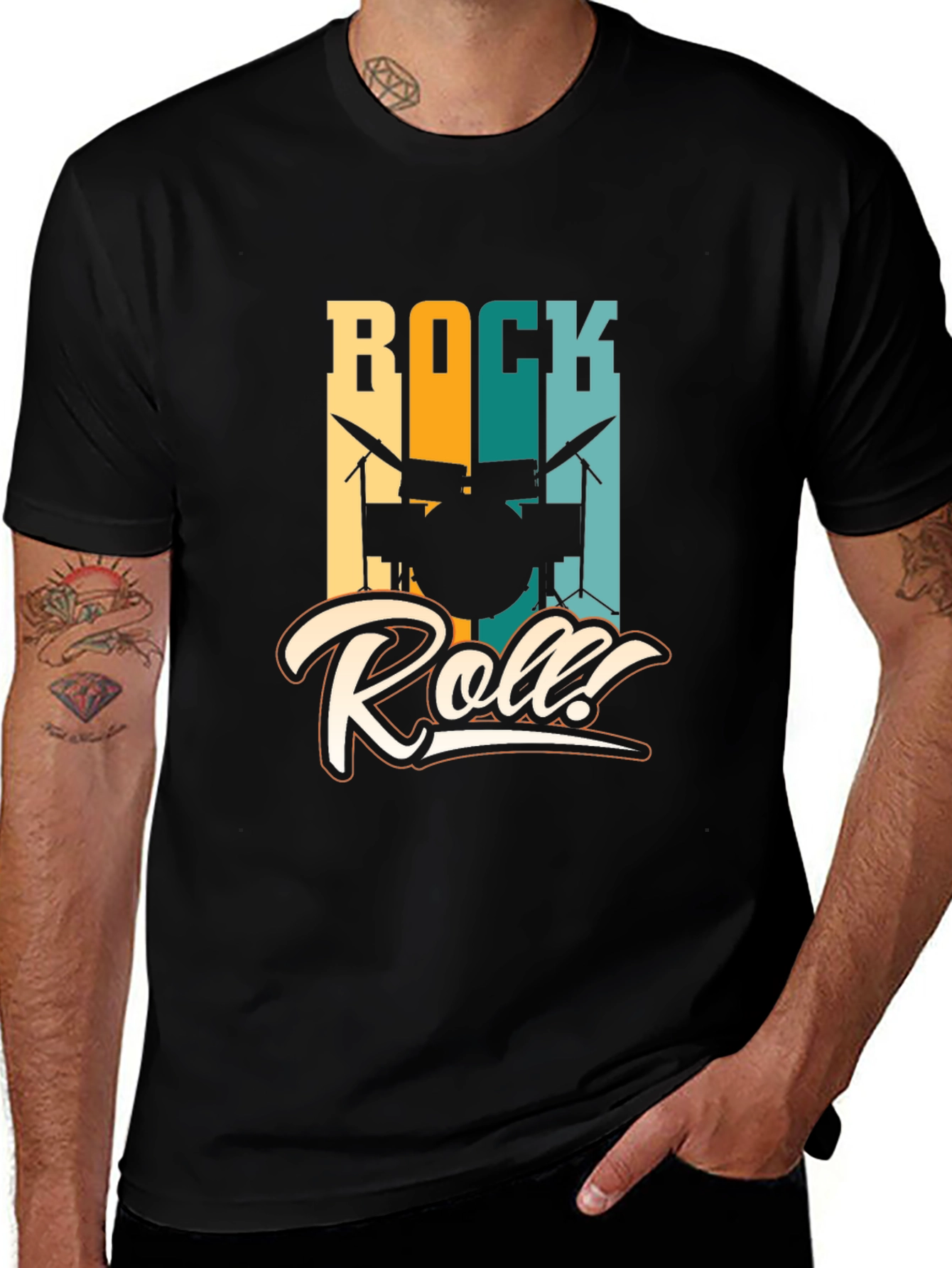 Rock and Roll Drummer T-Shirt