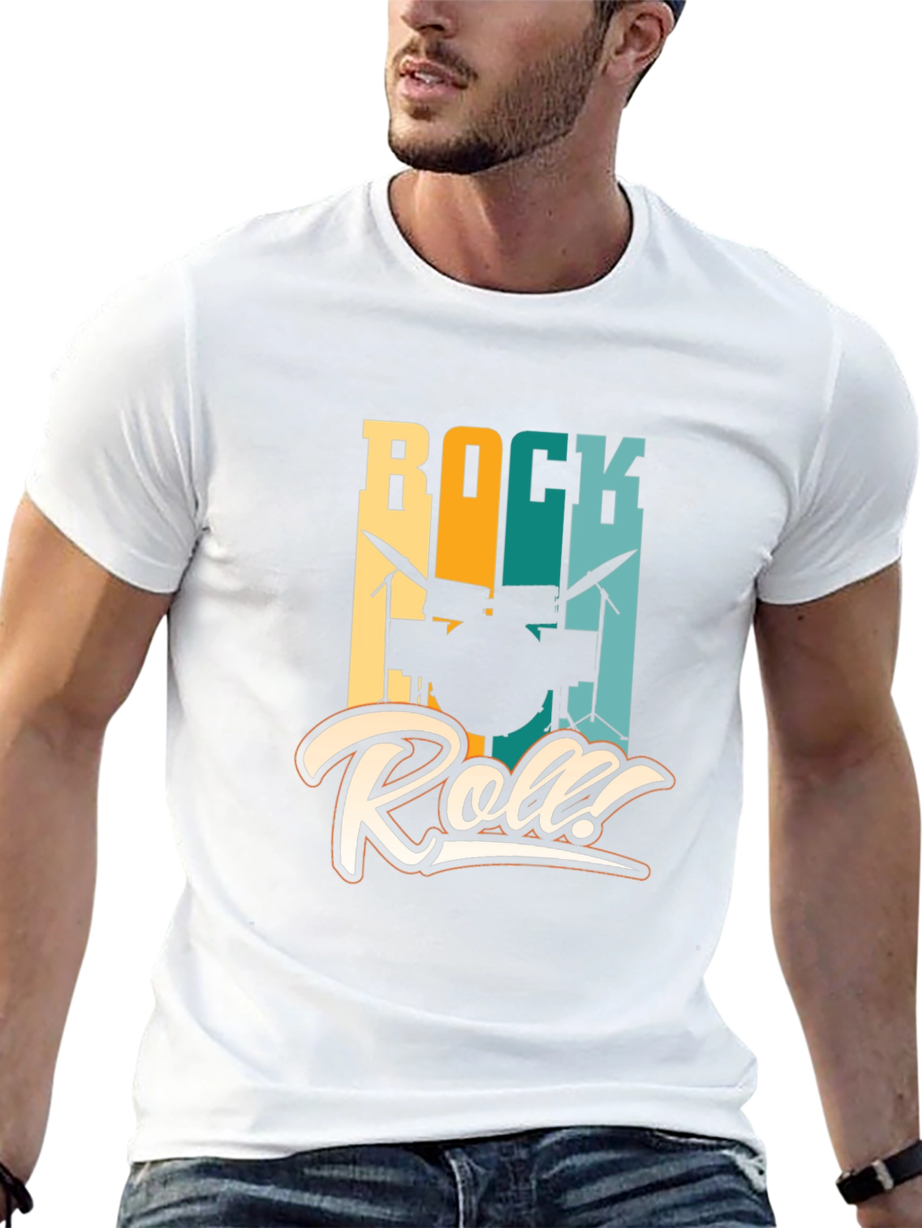 Rock and Roll Drummer T-Shirt