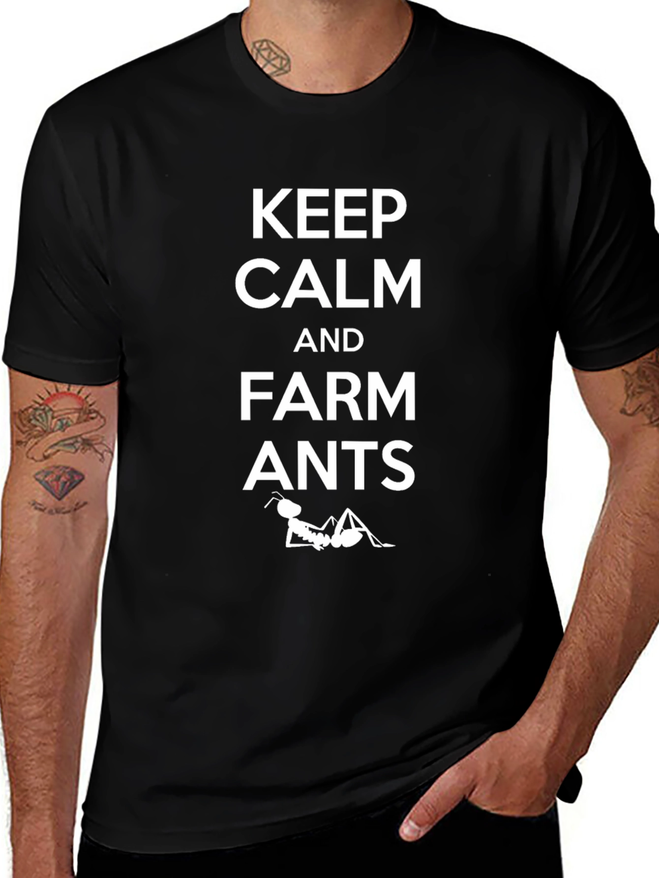 Keep Calm and Farm Ants T-Shirt