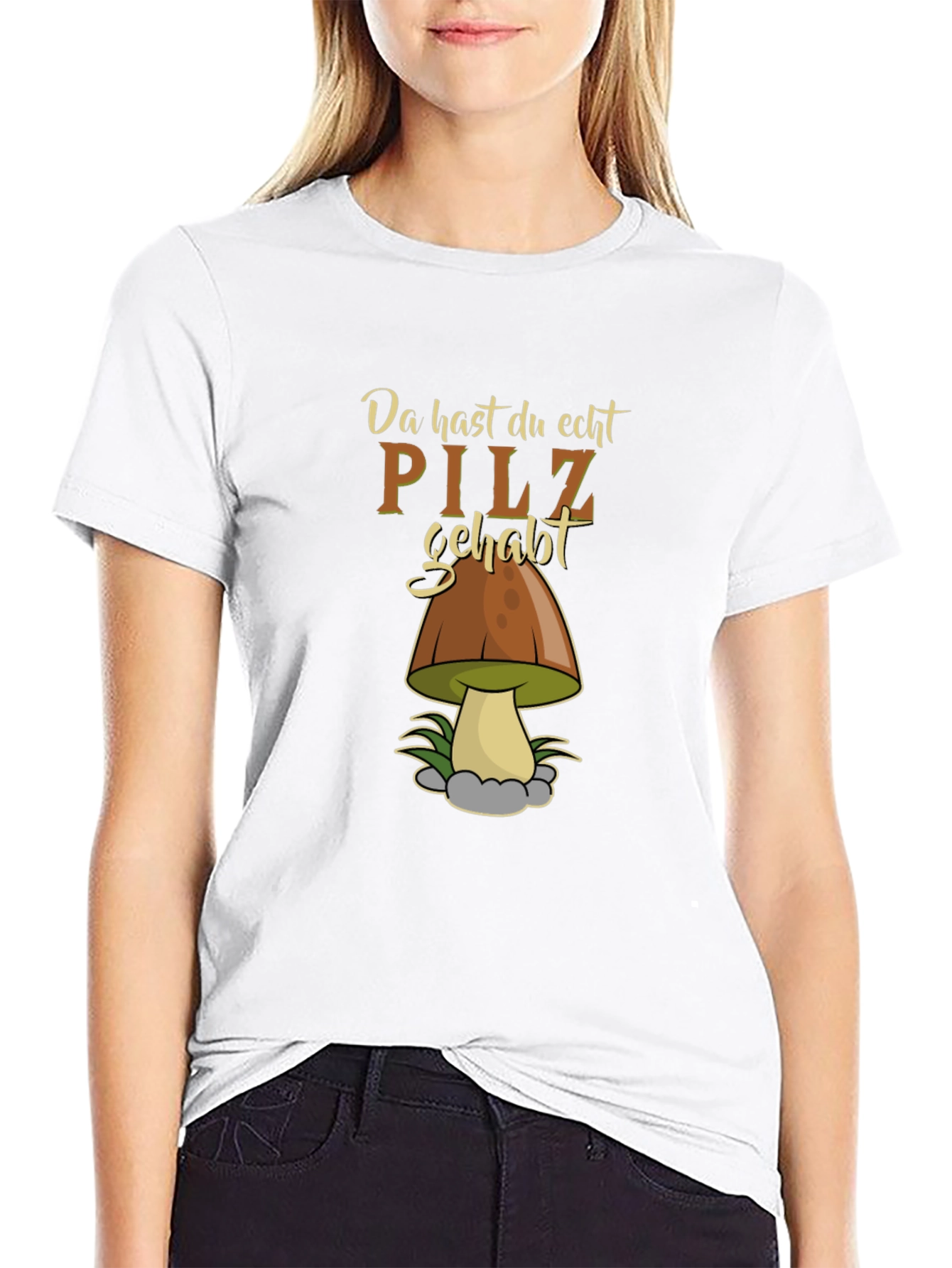 Funny Pilz Gehabt Mushroom Graphic Tee