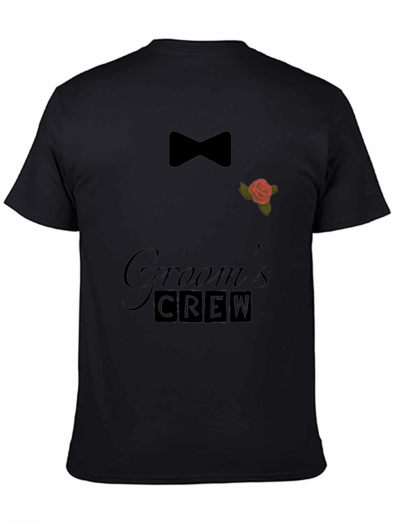 Grooms Crew Graphic T-Shirt