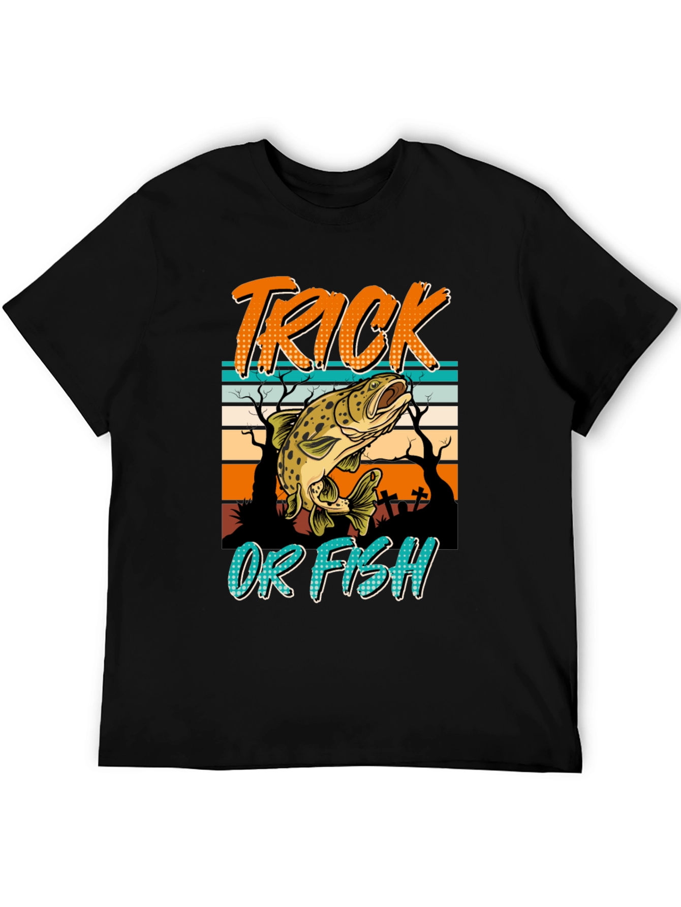 Trick or Fish Halloween T-Shirt