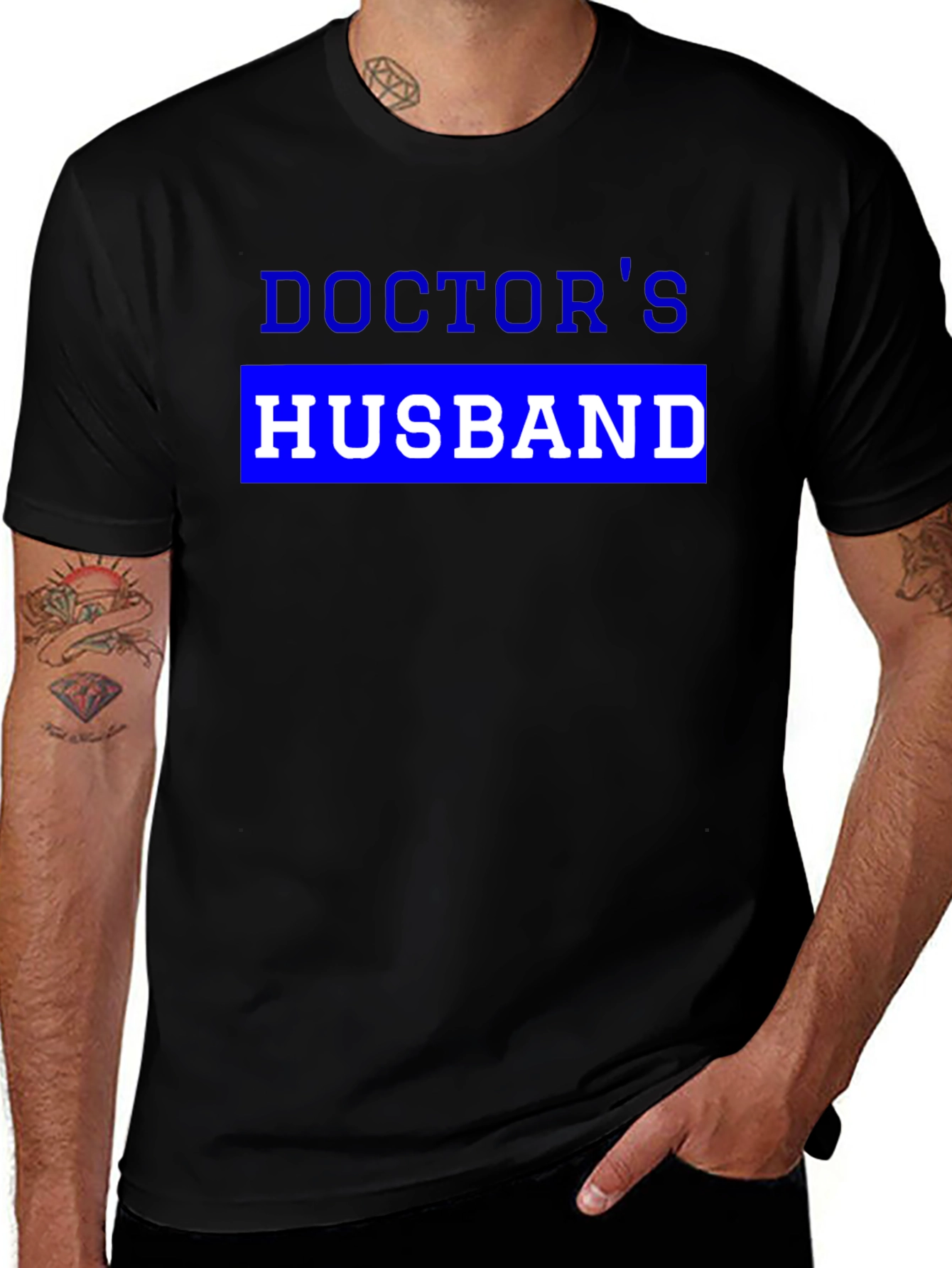 Doctors Husband Novelty T-Shirt