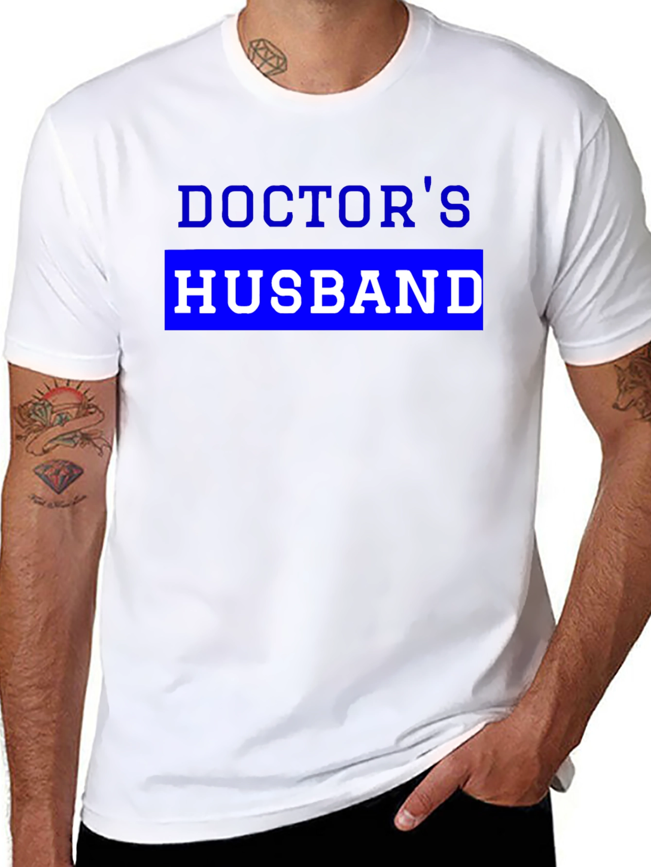 Doctors Husband Novelty T-Shirt