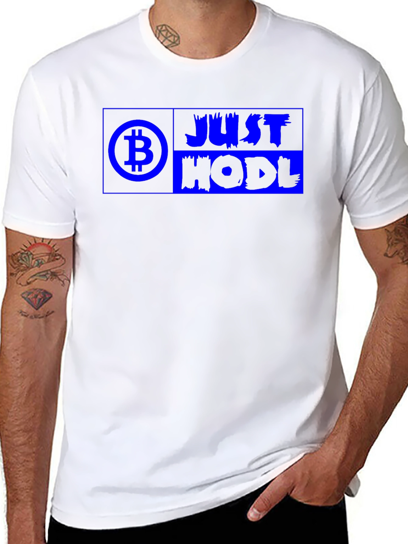 Bitcoin HODL Black T-Shirt - Crypto Investor Tee