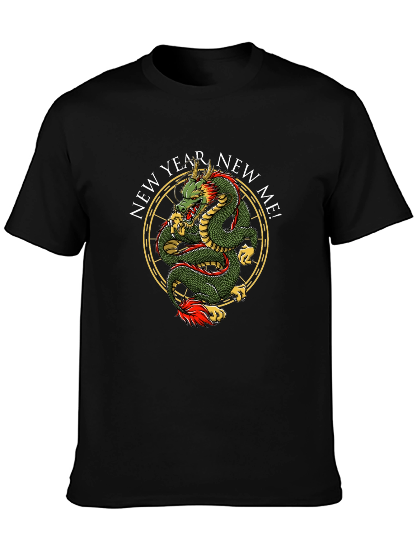New Year New Me Dragon Graphic Tee