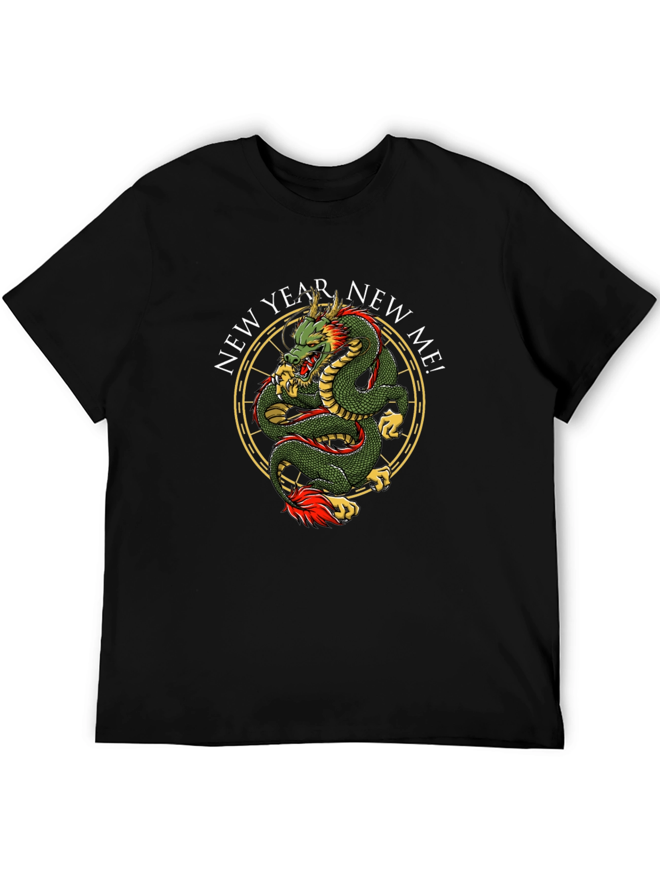 New Year New Me Dragon Graphic Tee