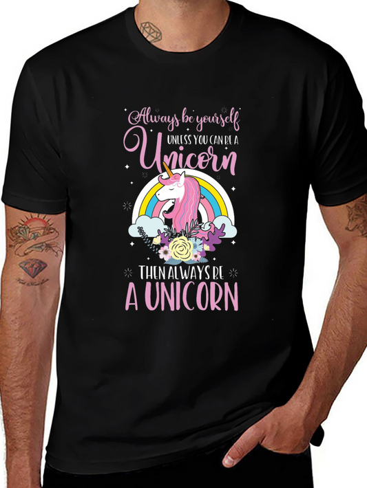 Always Be a Unicorn Graphic Tee - Unisex